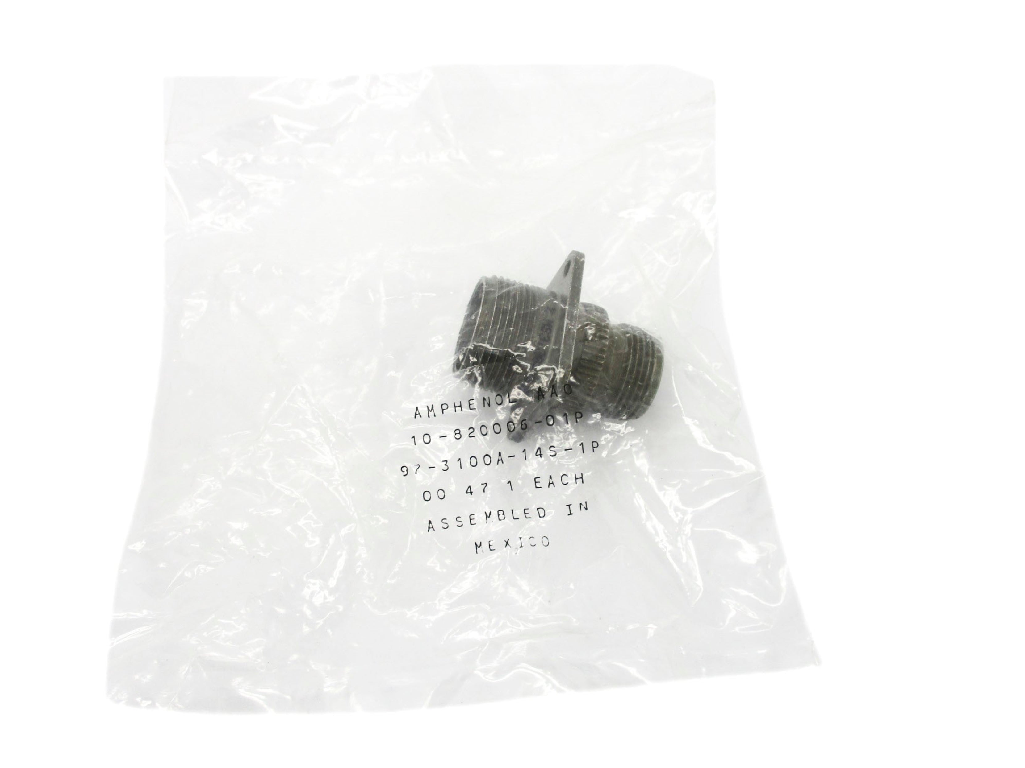 AMPHENOL 97-3100A-14S-1P NSMP