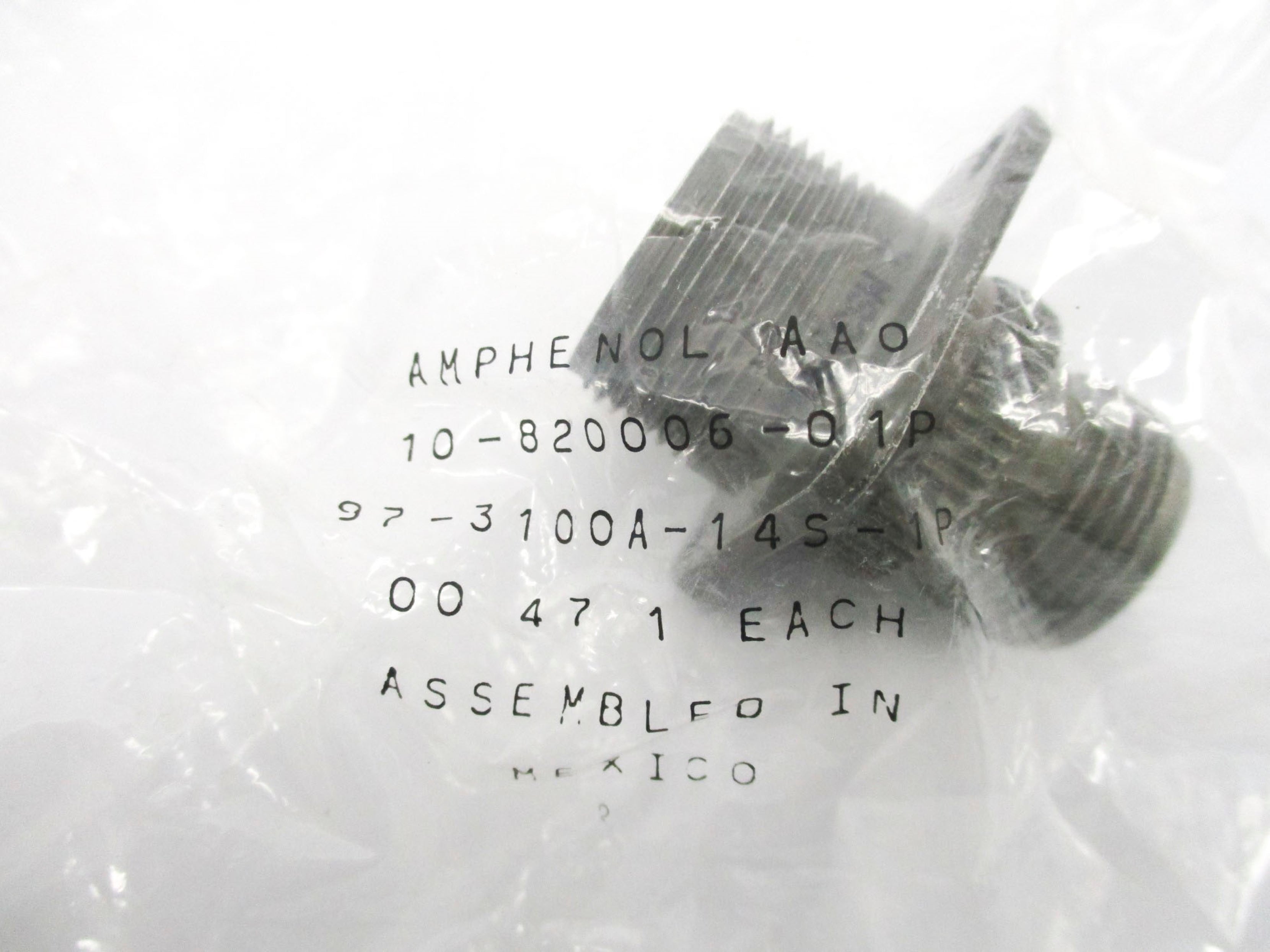 AMPHENOL 97-3100A-14S-1P NSMP