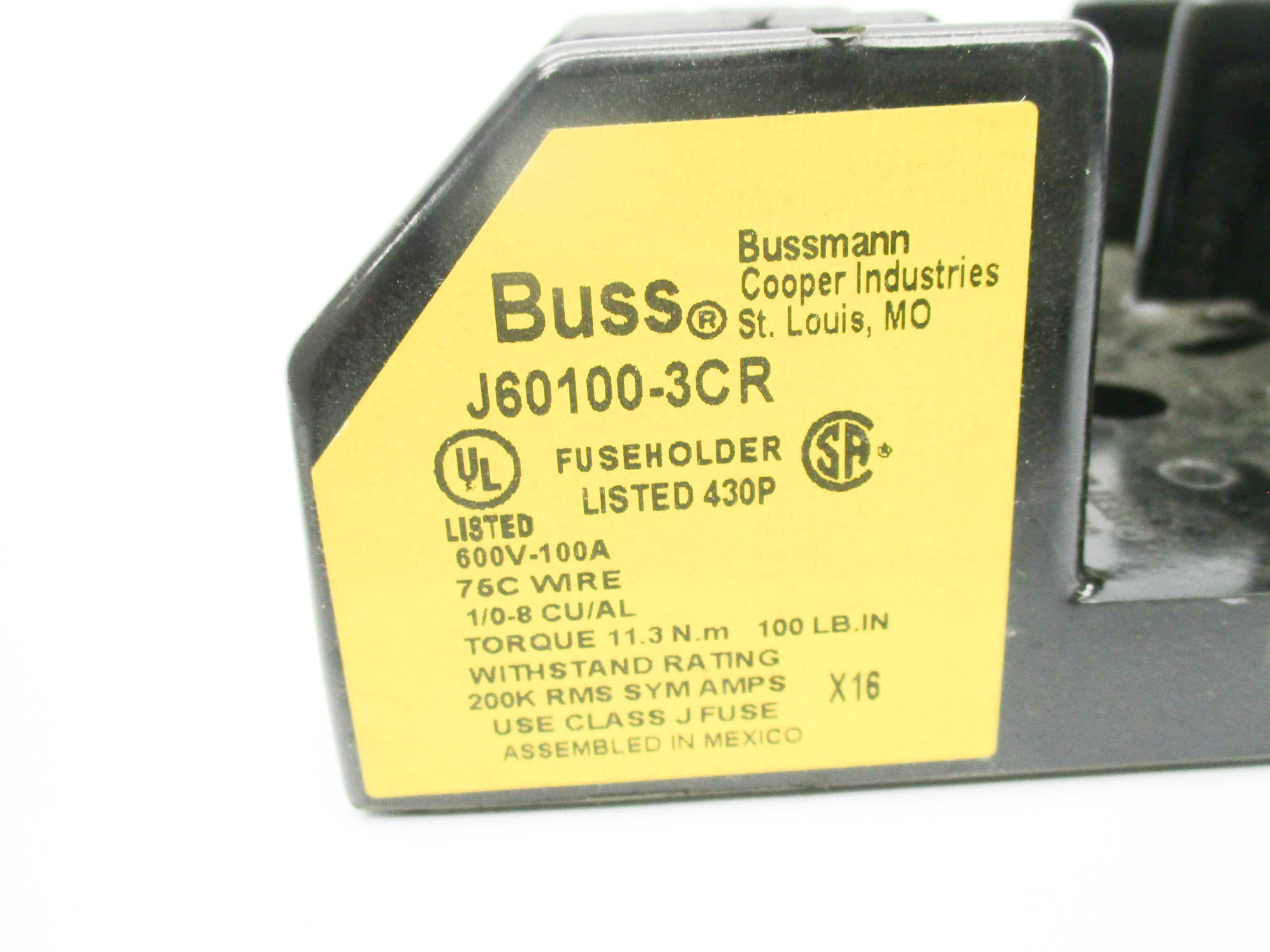 BUSSMANN J60100-3CR NSNP