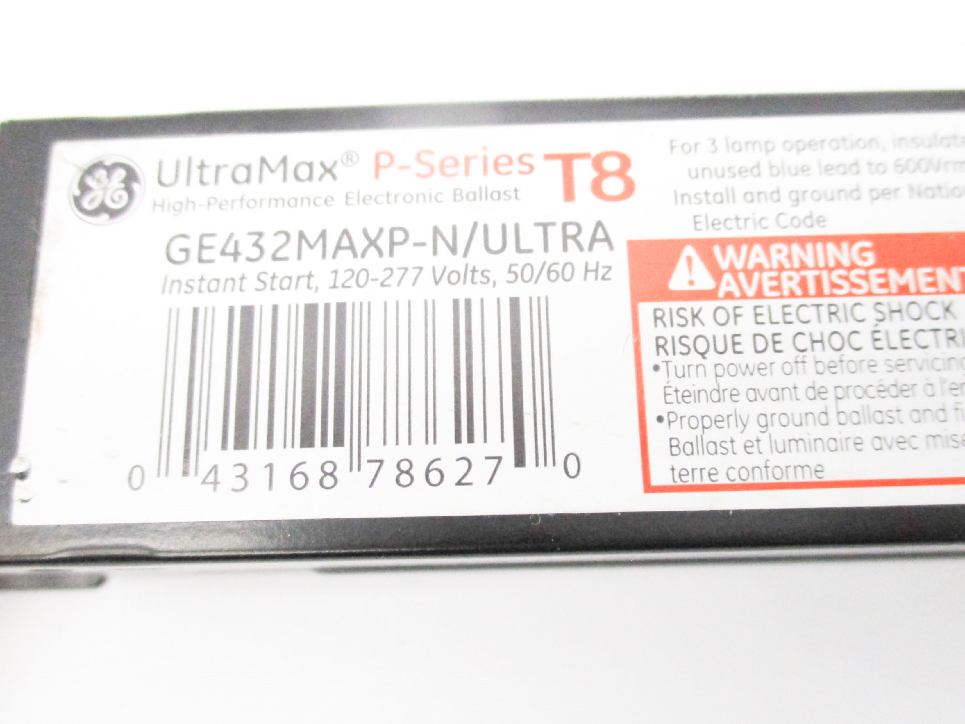 GENERAL ELECTRIC GE432MAXP-N/ULTRA NSNP