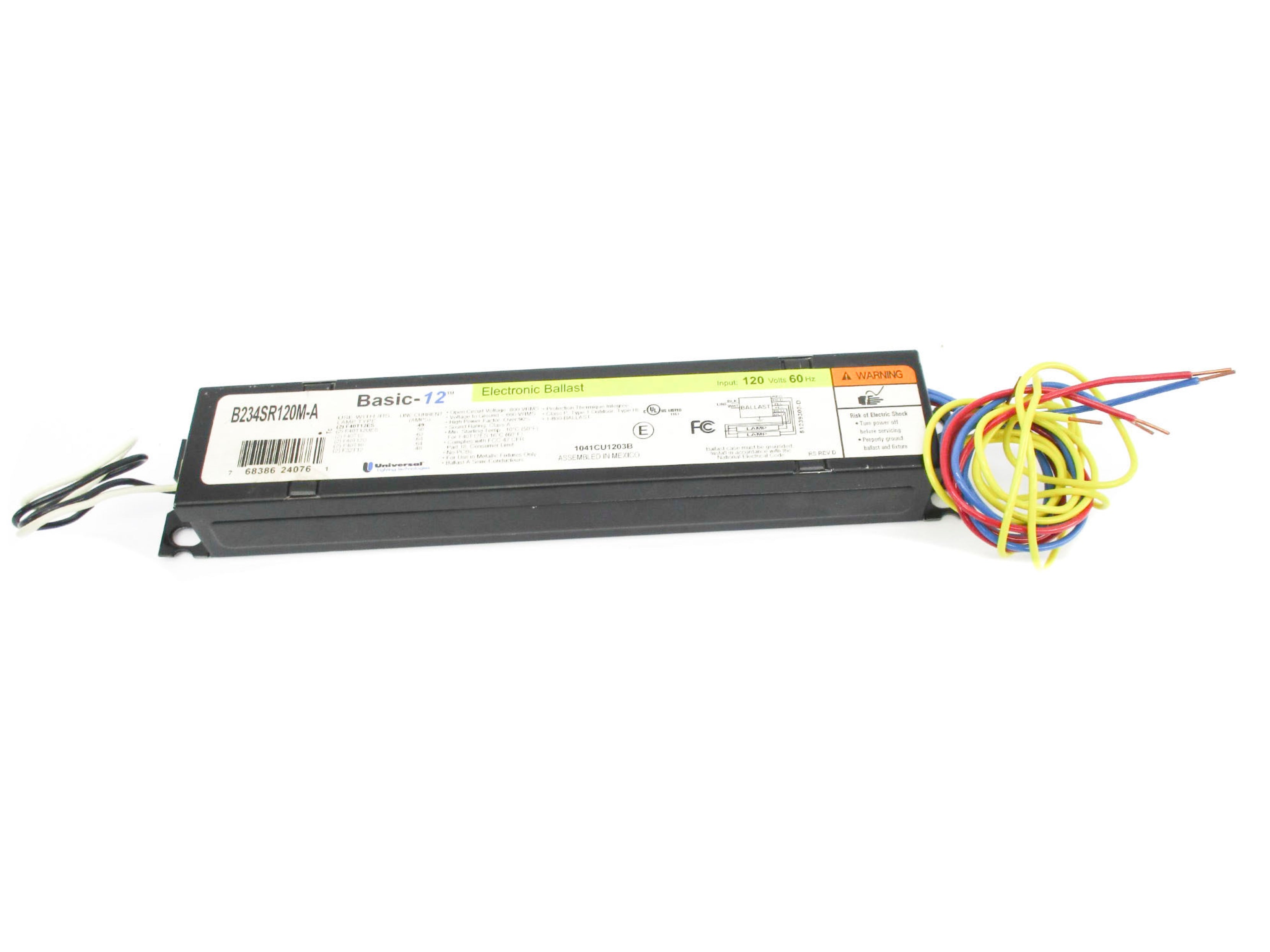UNIVERSAL LIGHTING B234SR120M-A NSNP