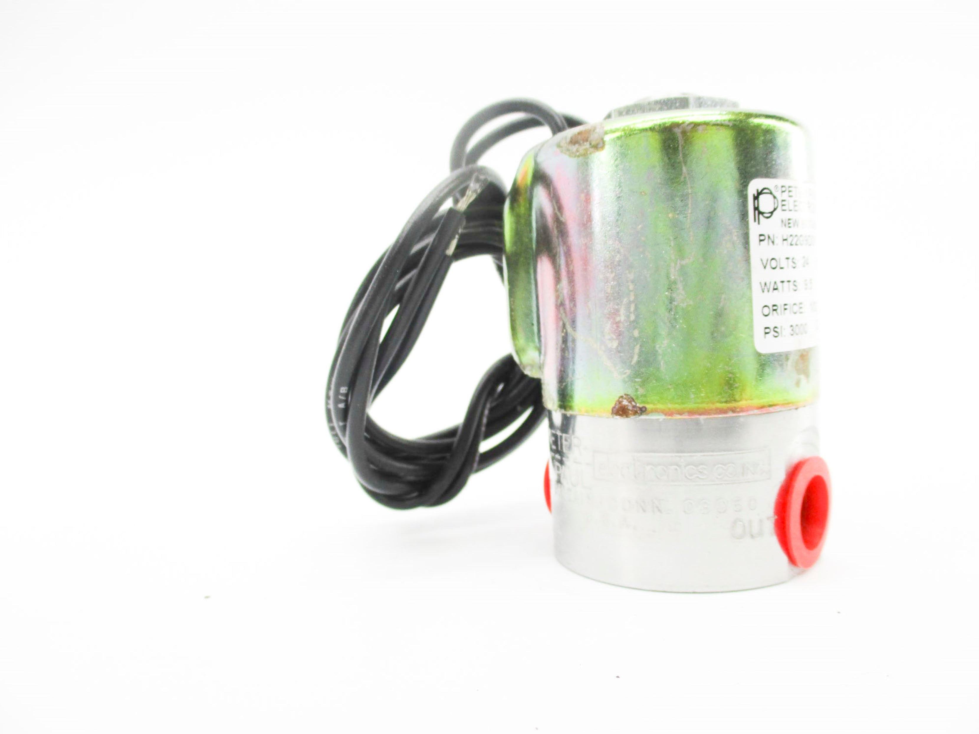 PETER PAUL ELECTRONICS H22G9DGV 24V 3000PSI NSNP