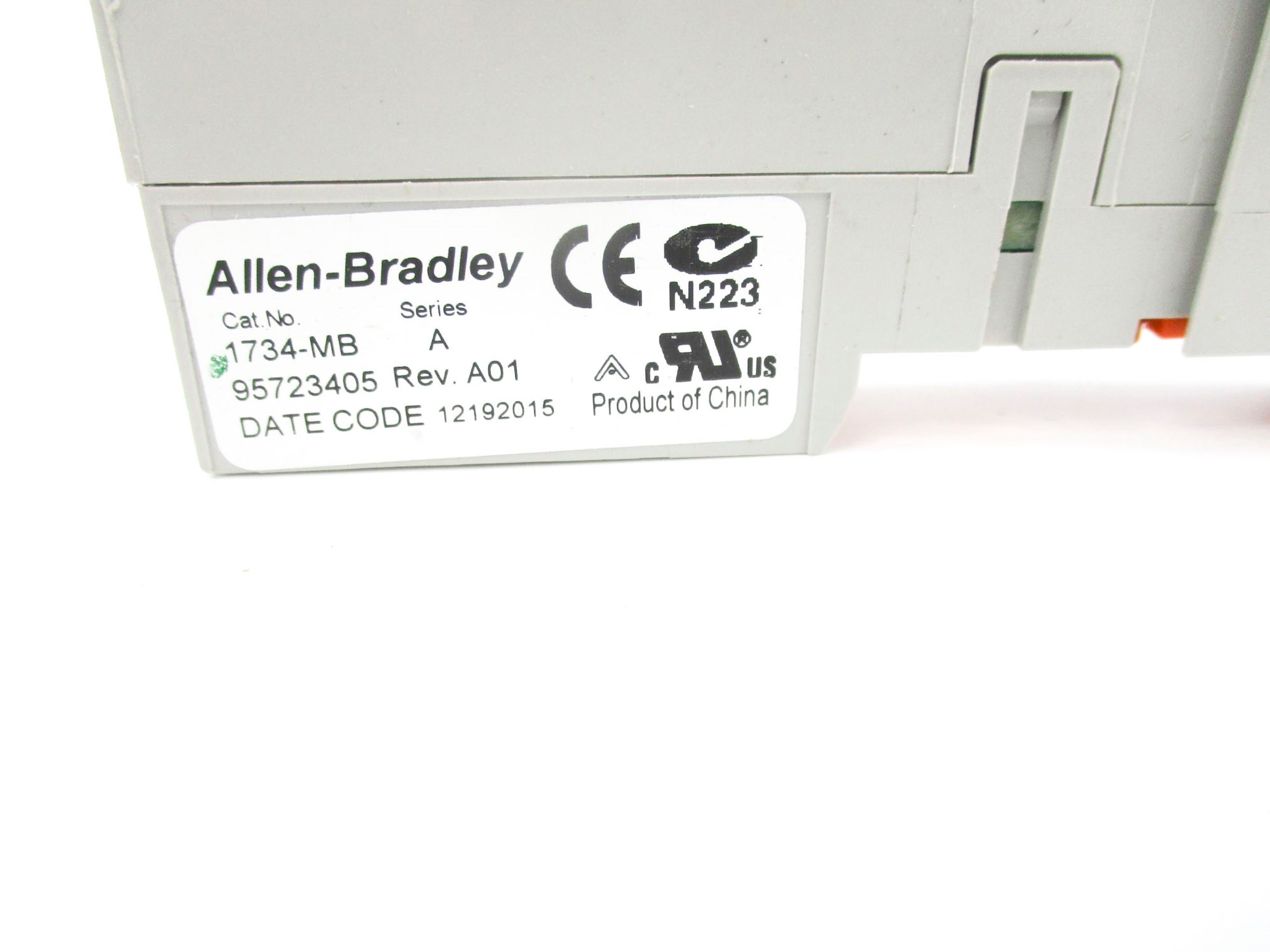 ALLEN BRADLEY 1734-MB SER. A (AS PICTURED) NSNP