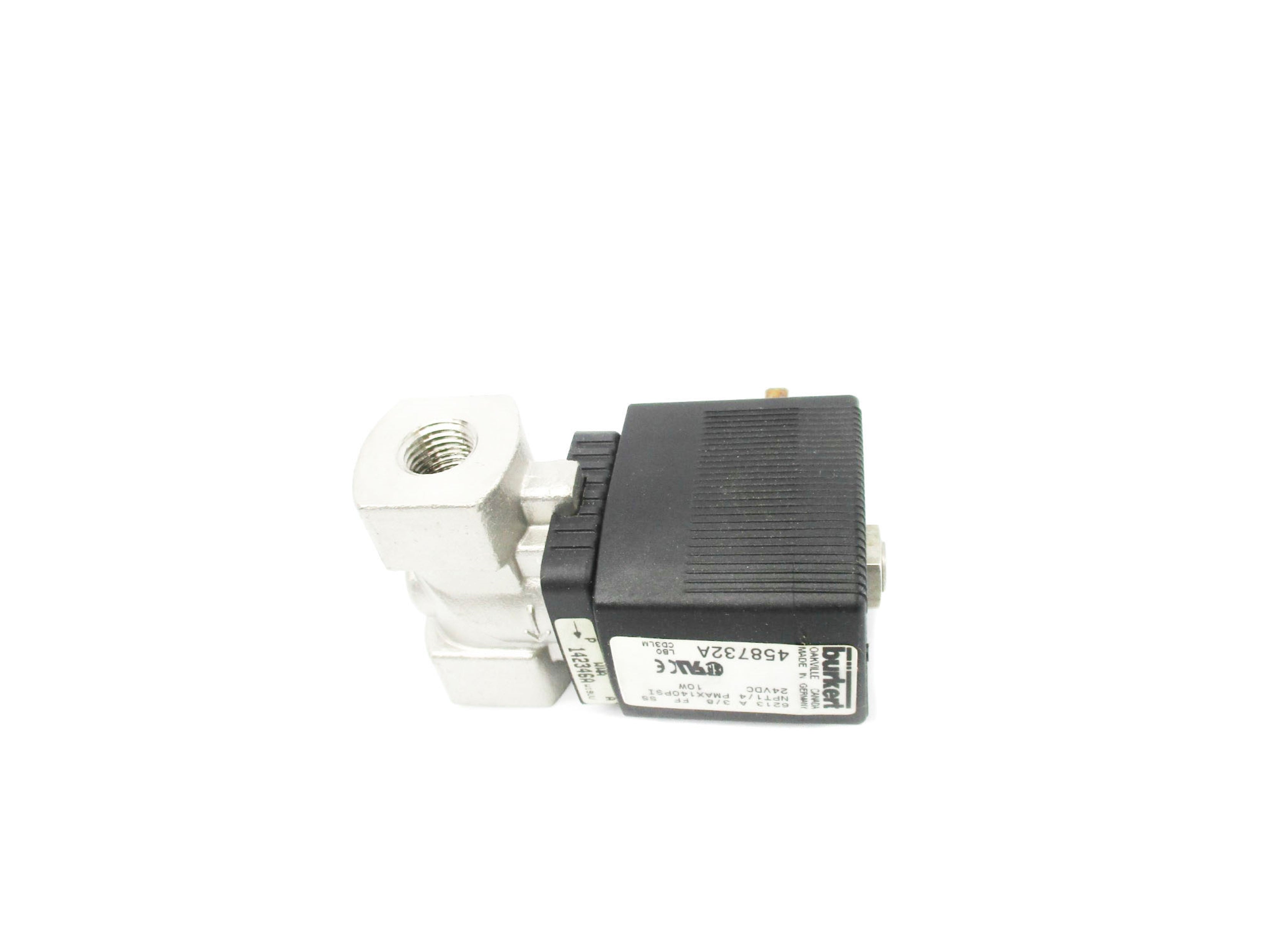 BURKERT 6213A3/8 24V 140PSI NSNP