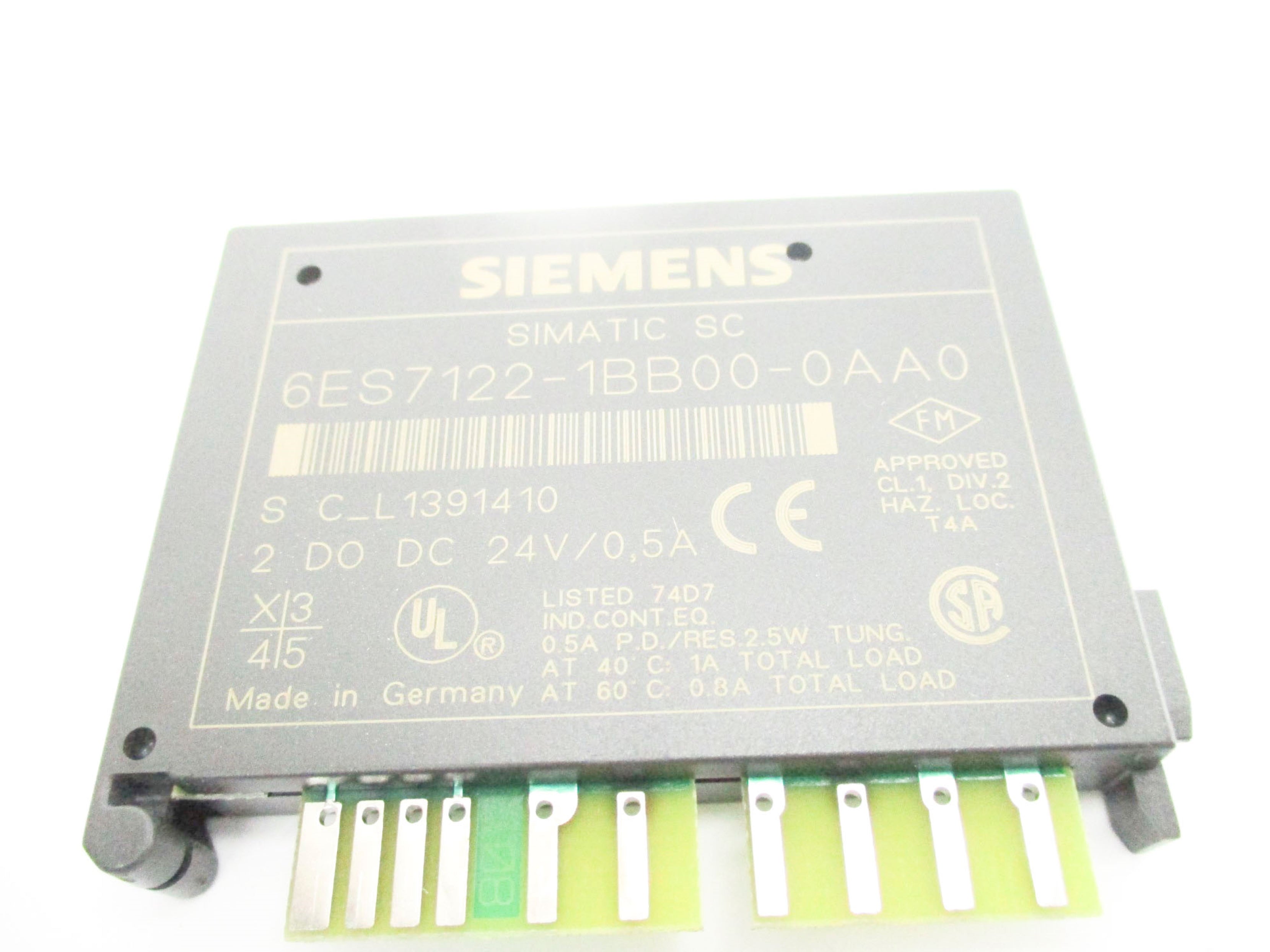 SIEMENS 6ES7122-1BB00-0AA0 UNMP