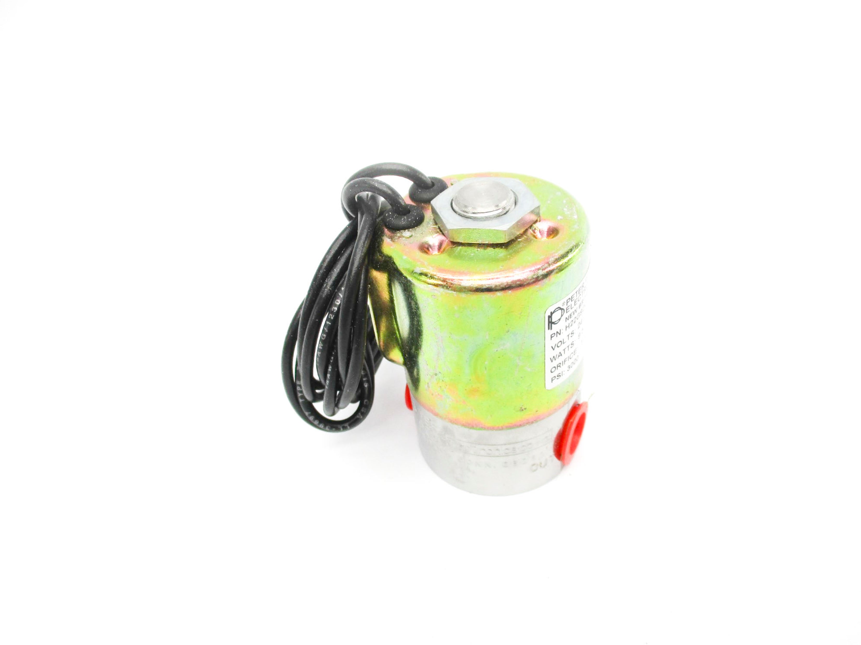 PETER PAUL H22G9DGV 24V 3000PSI NSMP