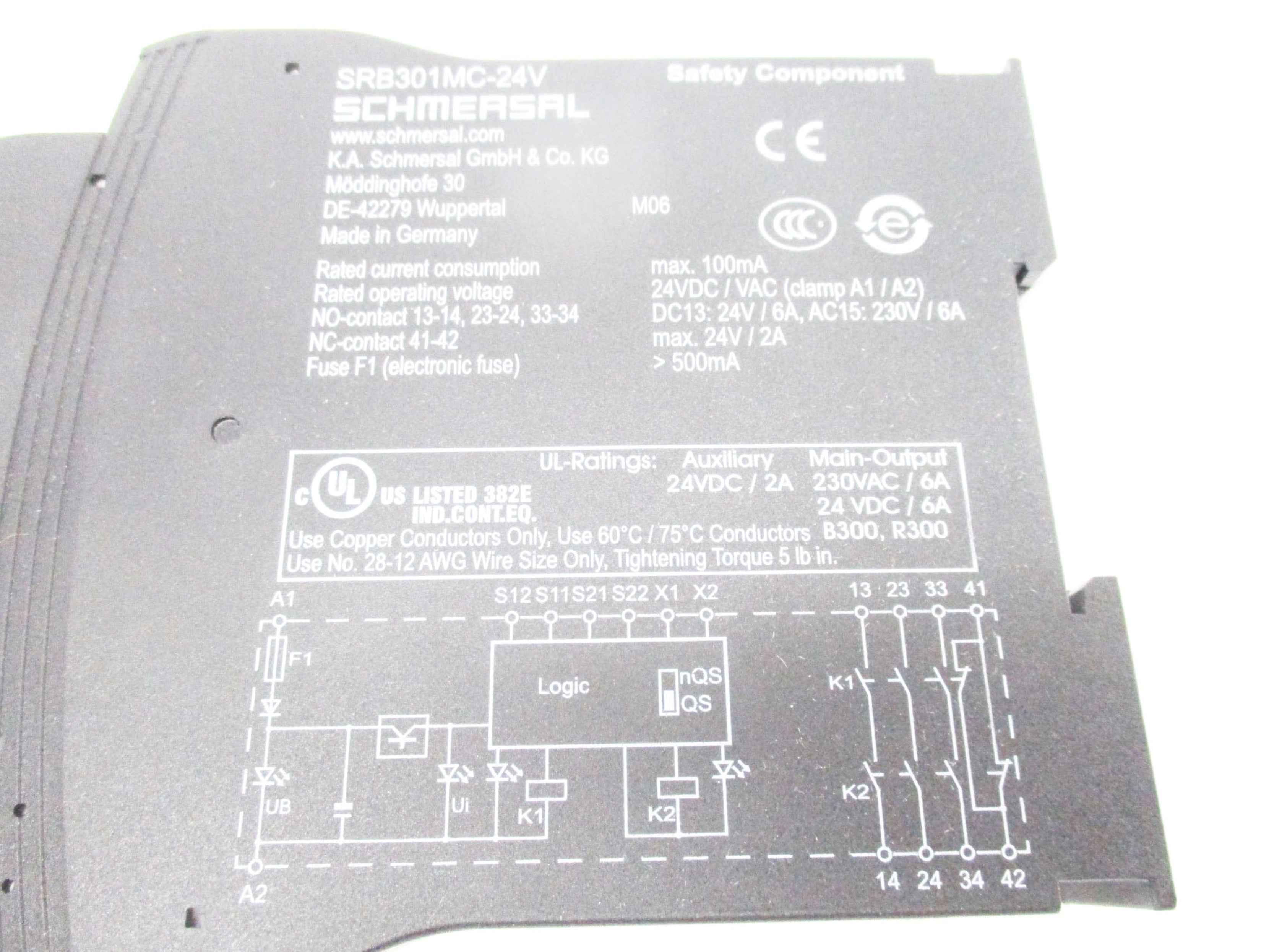 SCHMERSAL SRB301MC-24V NSMP