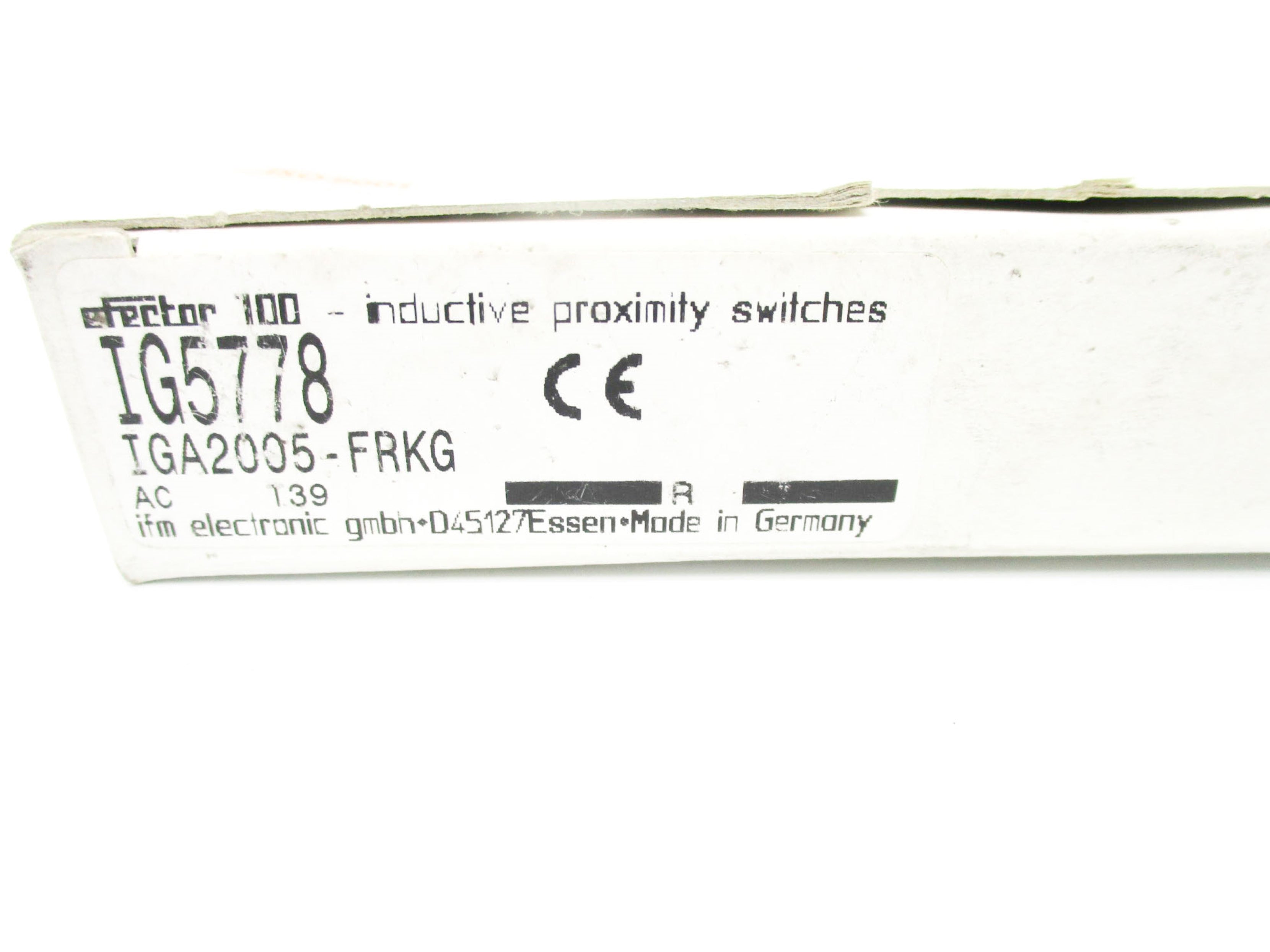 IFM EFECTOR IG5778 NSMP