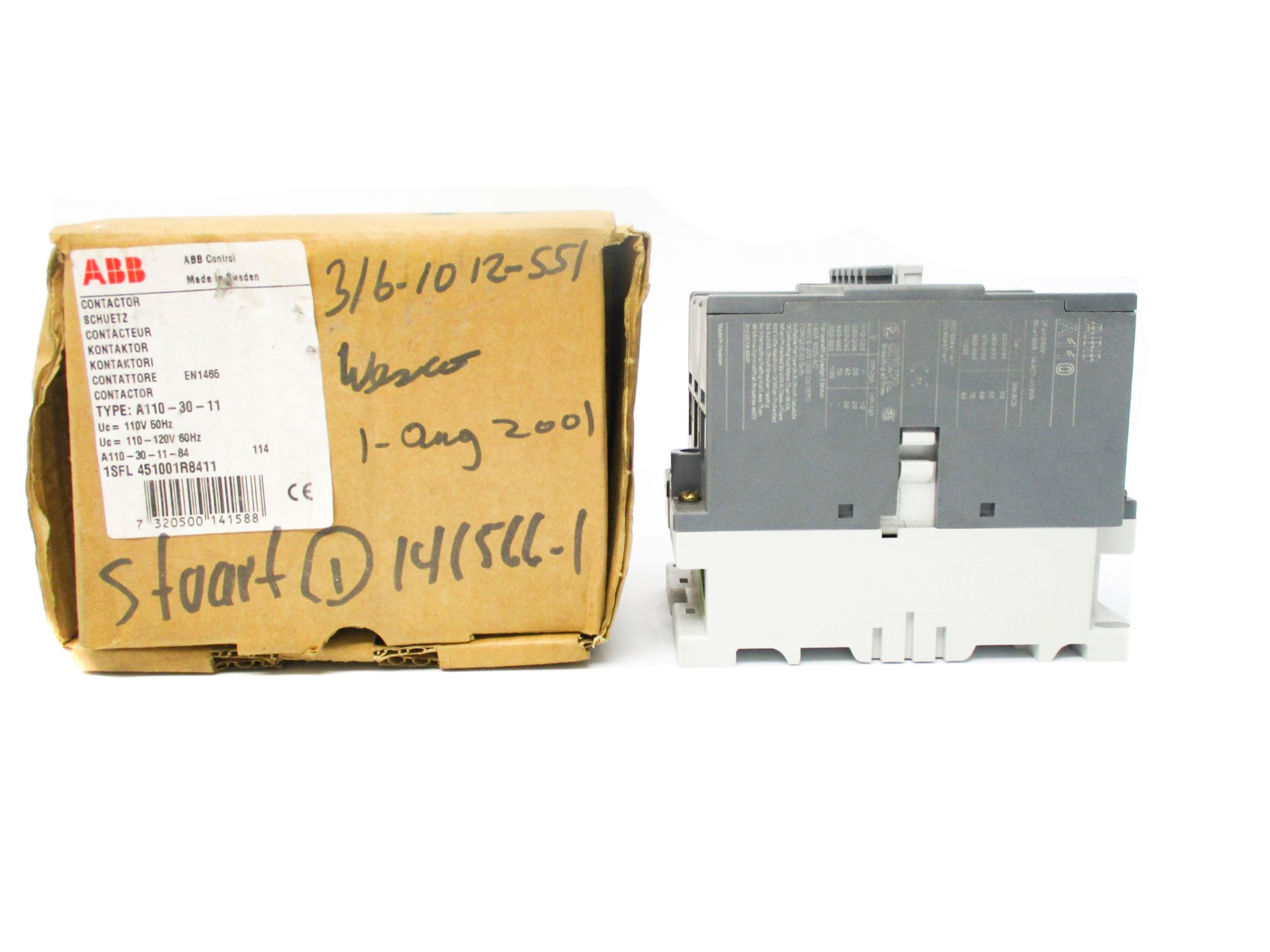ABB A110-30-11 110/120V NSMP