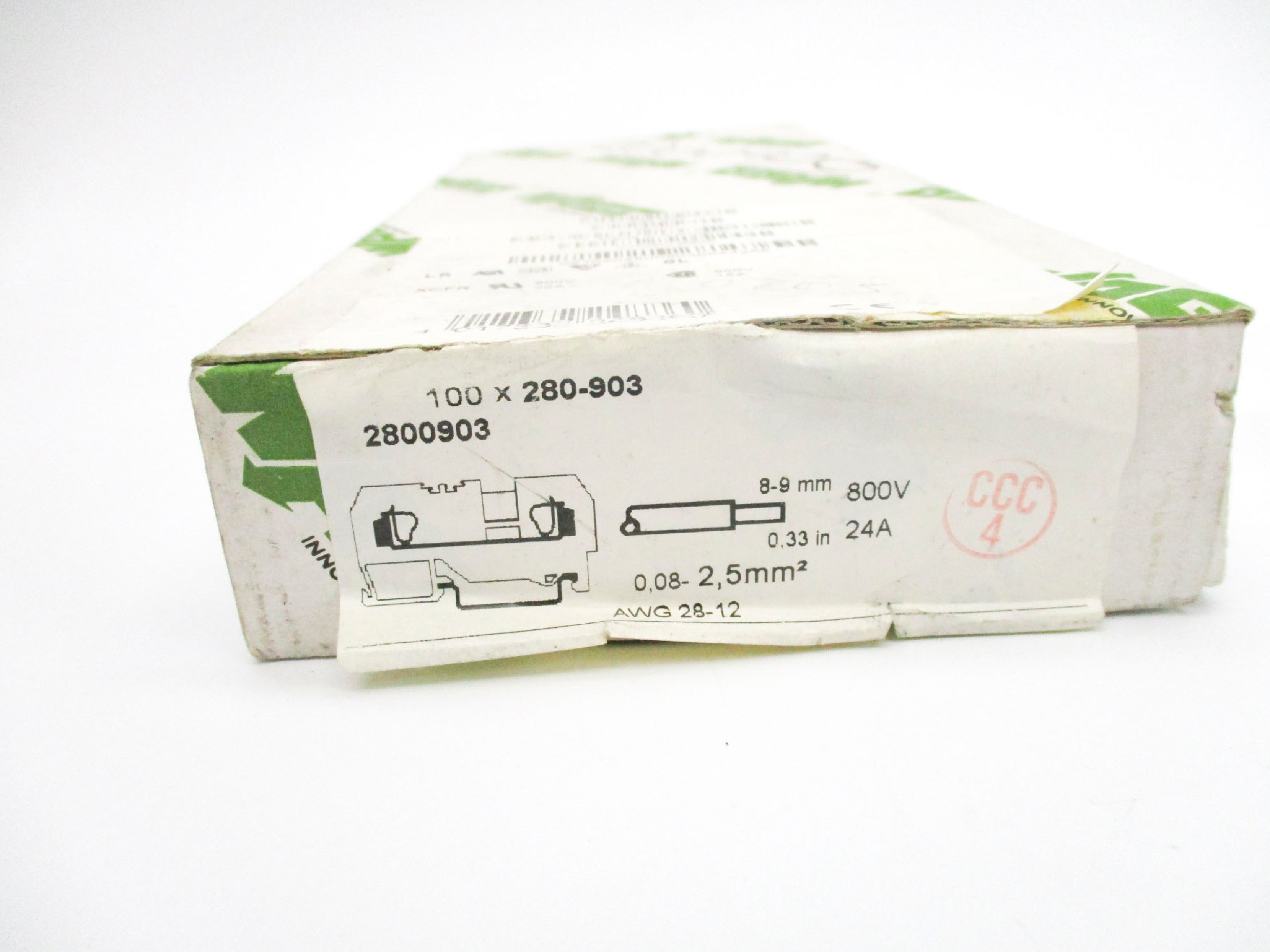 WAGO 280-903 (PKG OF 100) NSMP