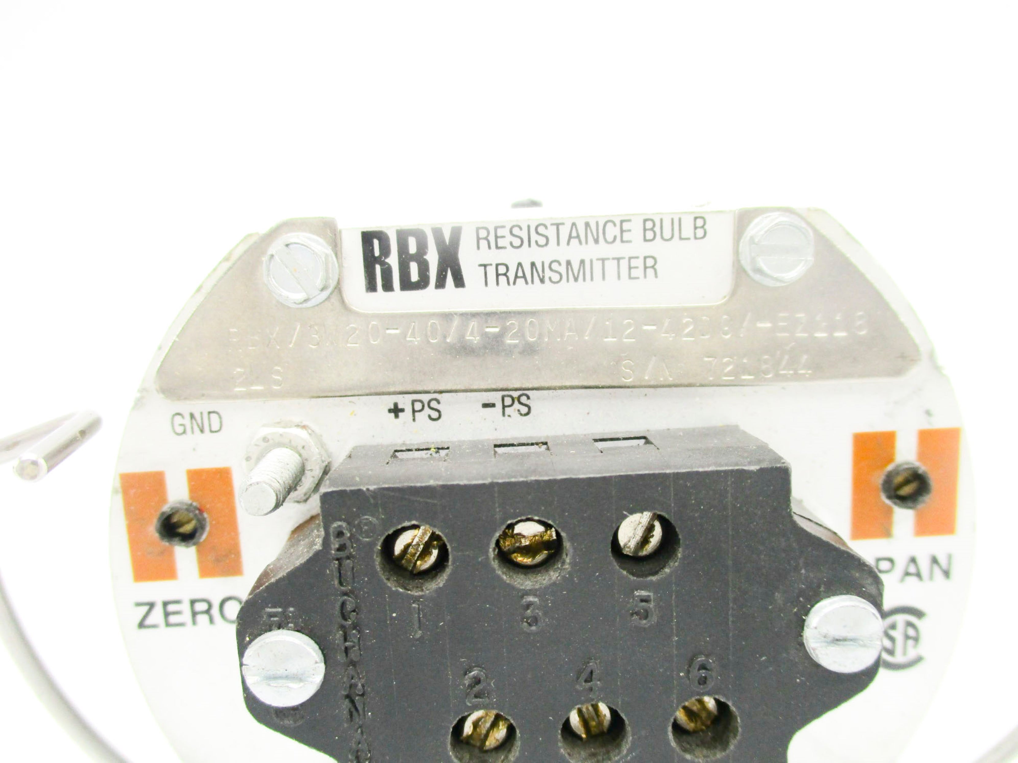 MOORE INDUSTRIES RBX/3W20-40/4-20MA/12-4206/-EZ118 UNMP
