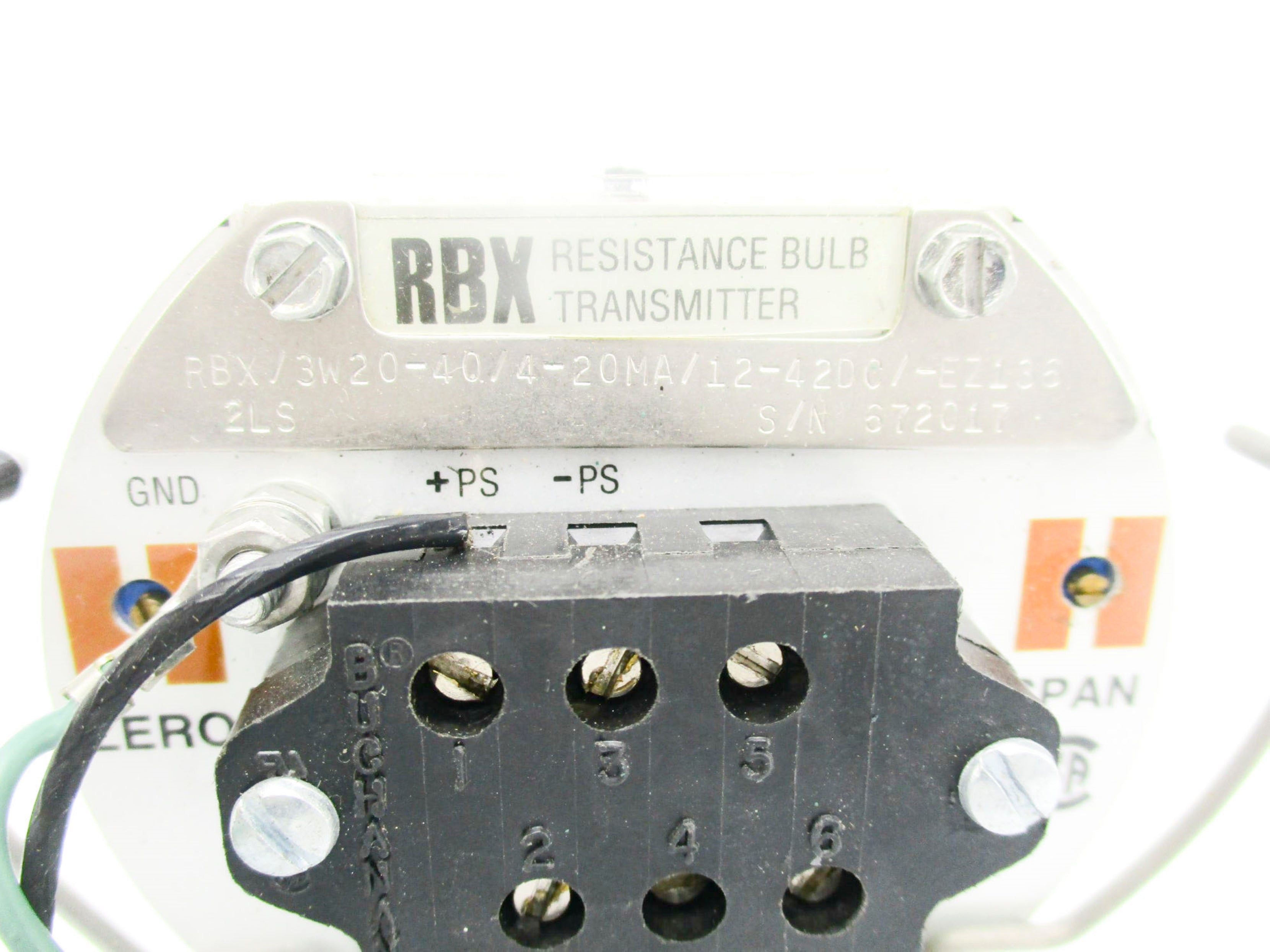 MOORE INDUSTRIES RBX/3W20-40/4-20MA/12-42DC/EZ136 UNMP