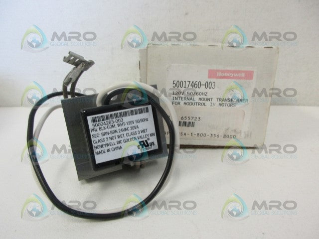 HONEYWELL 50017460-003 INTERNAL MOUNT TRANSFORMER *NEW IN BOX*