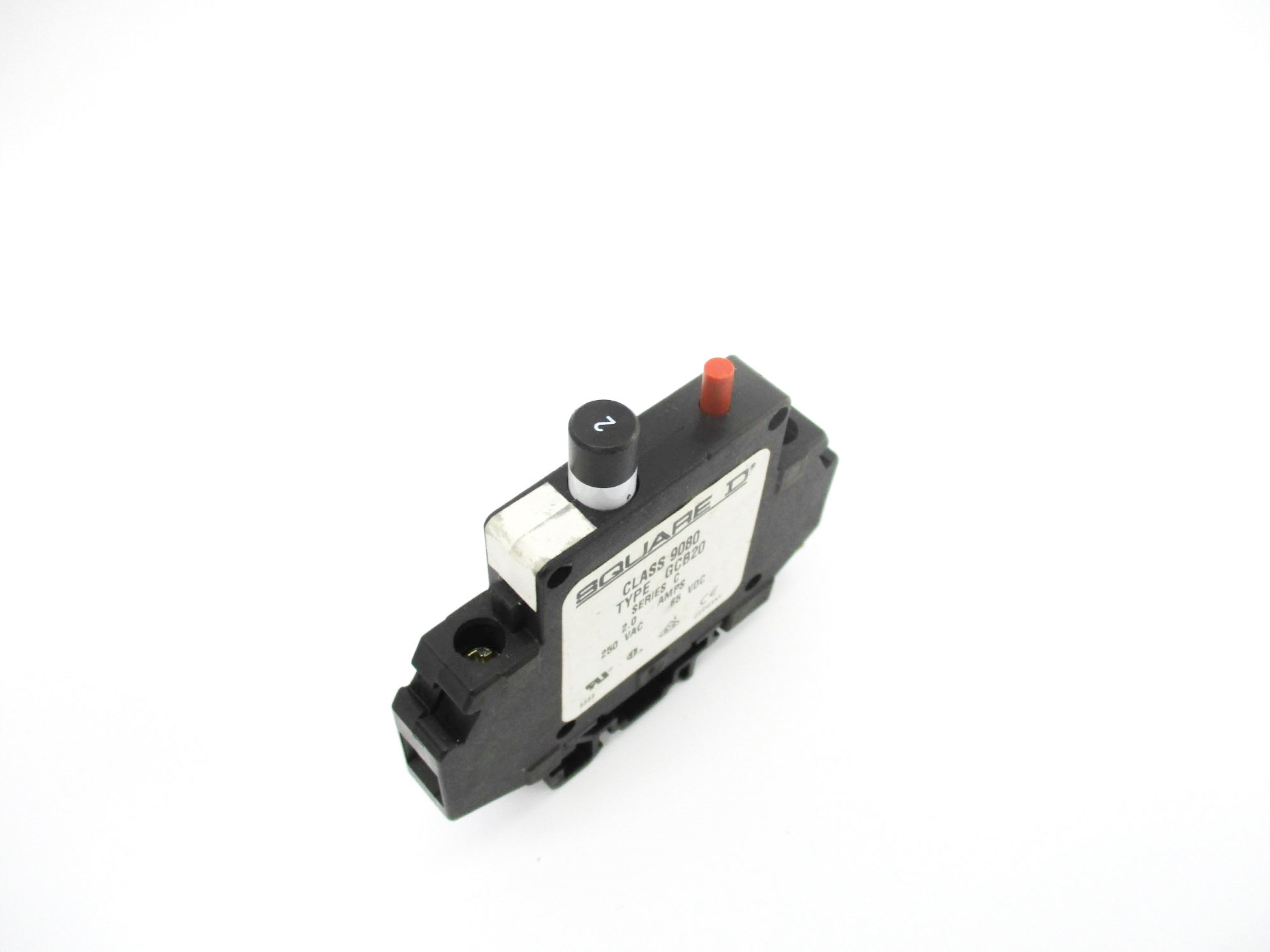 SQUARE D 9080GCB20 SER. C 250V 2.0A NSNP