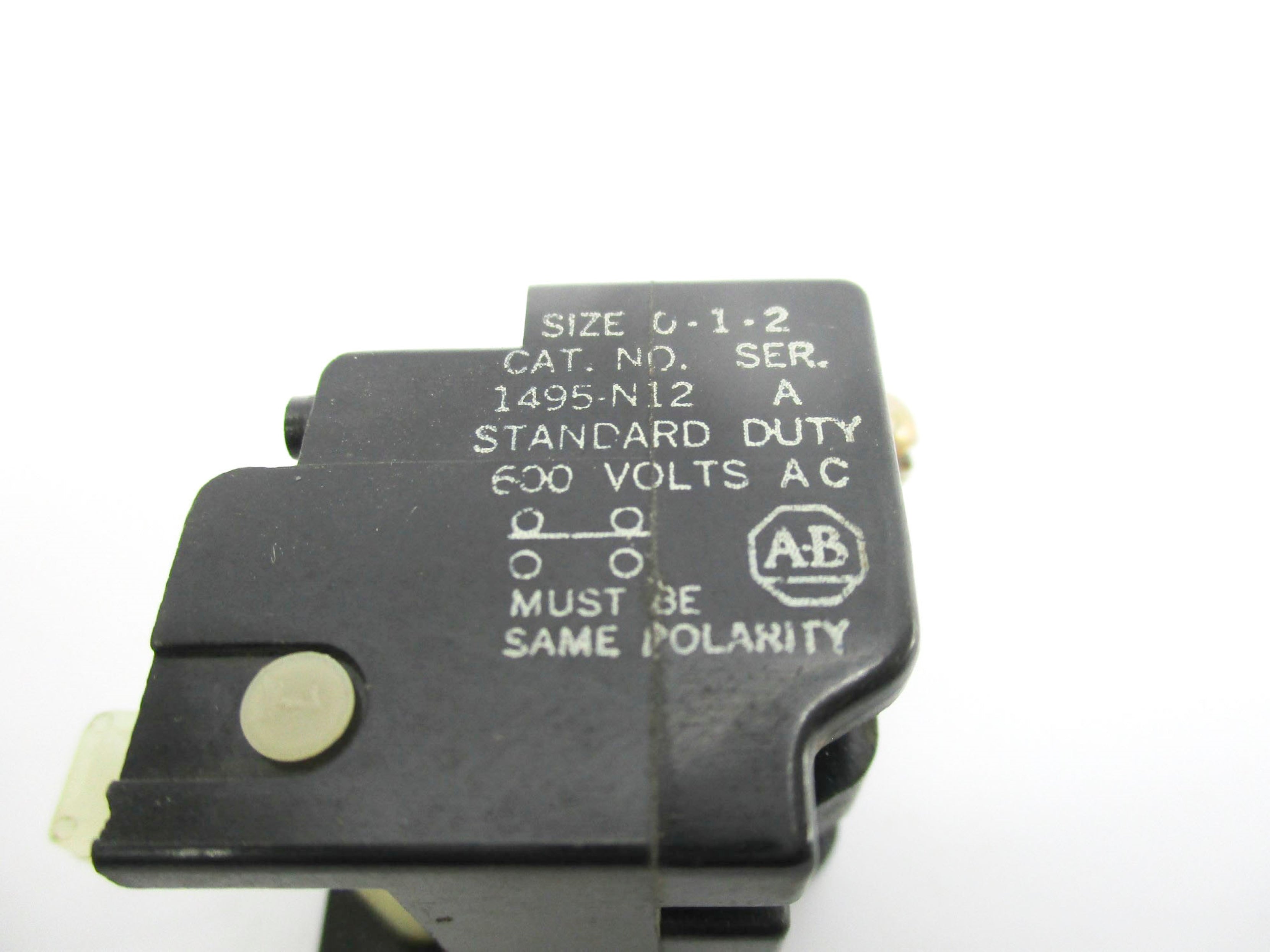 ALLEN BRADLEY 1495-N12 SER. A UNMP