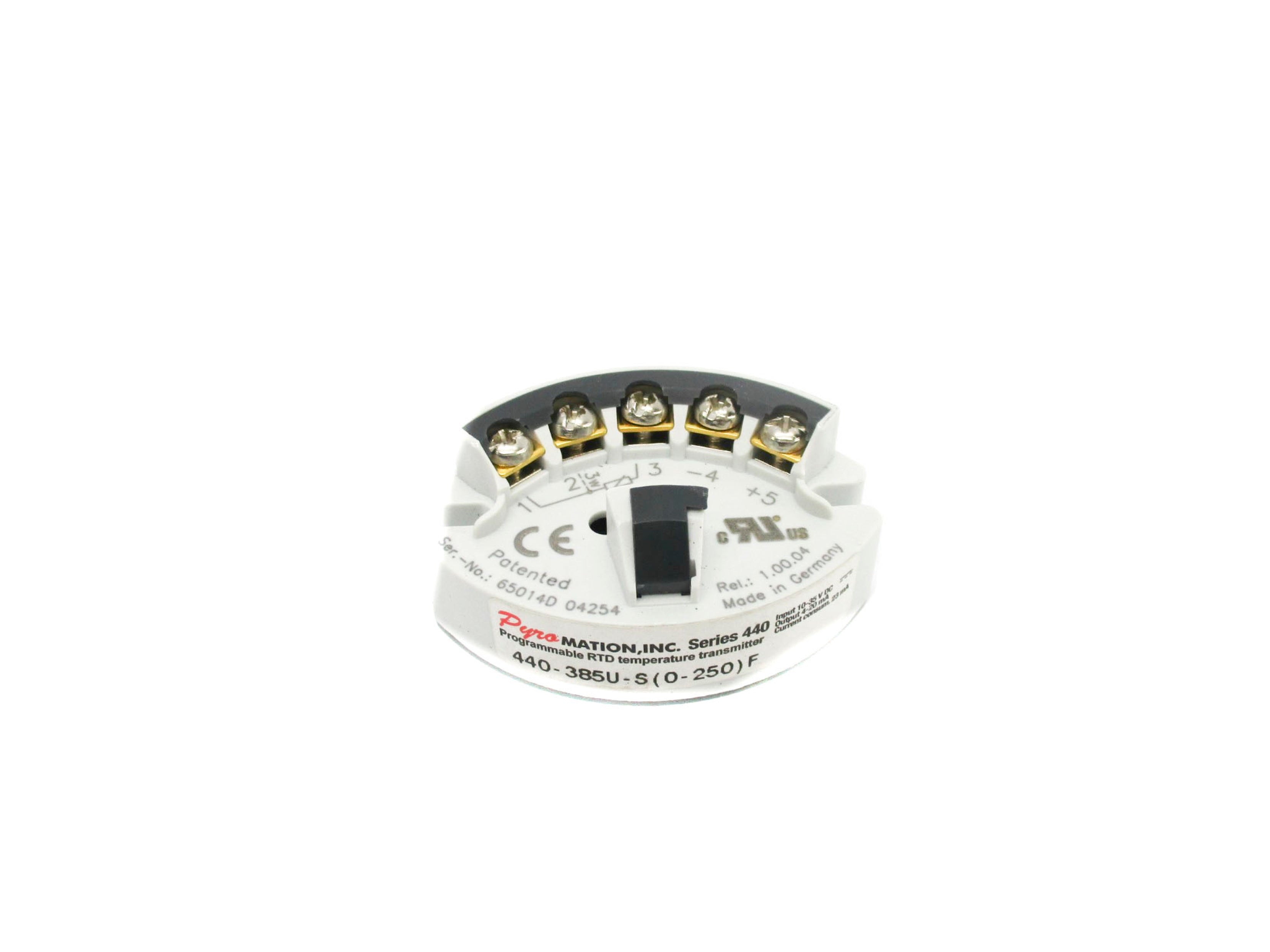PYROMATION 440-385U-S 0-250F NSNP