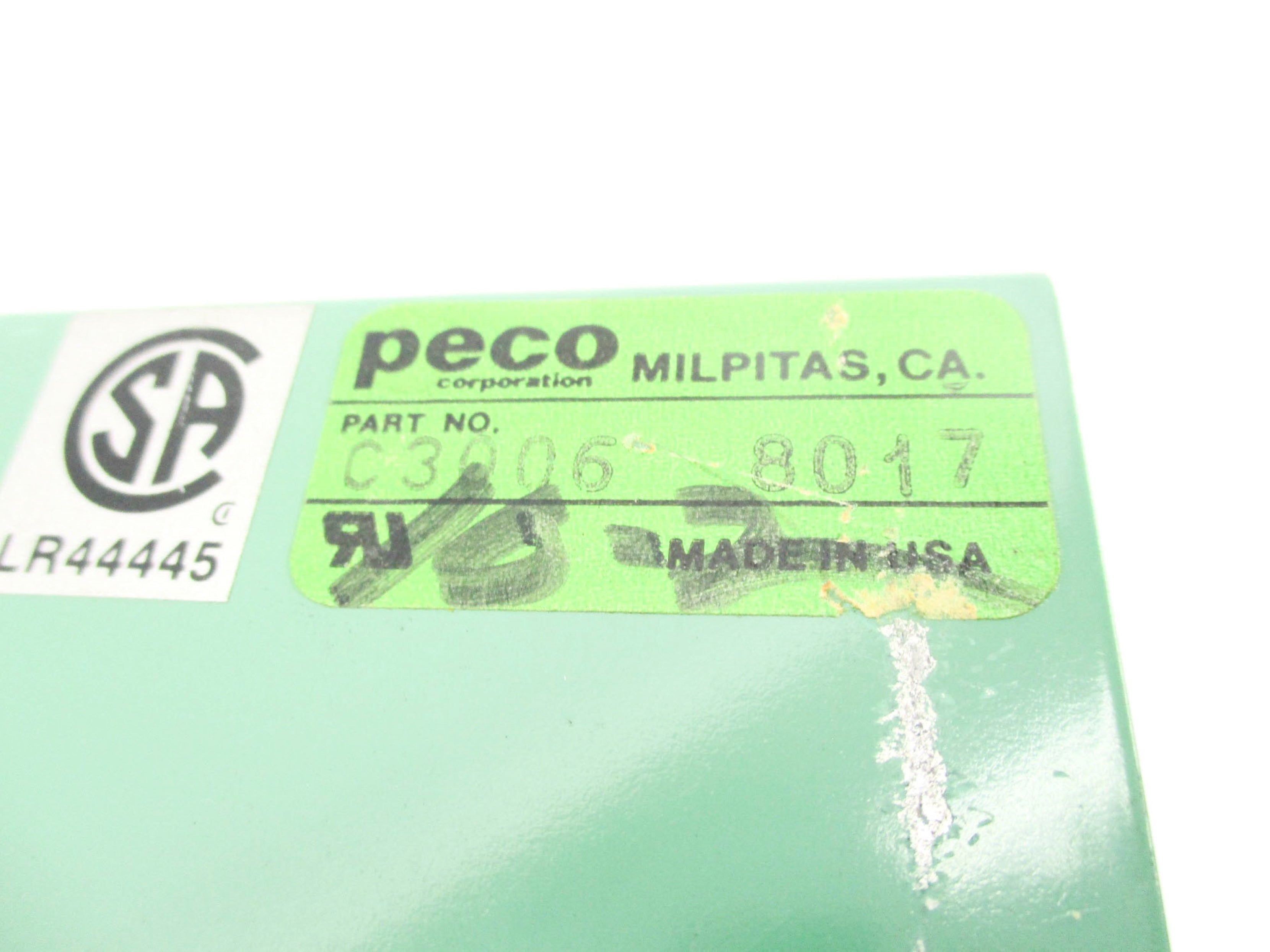 PECO C3006 (AS PICTURED) UNMP