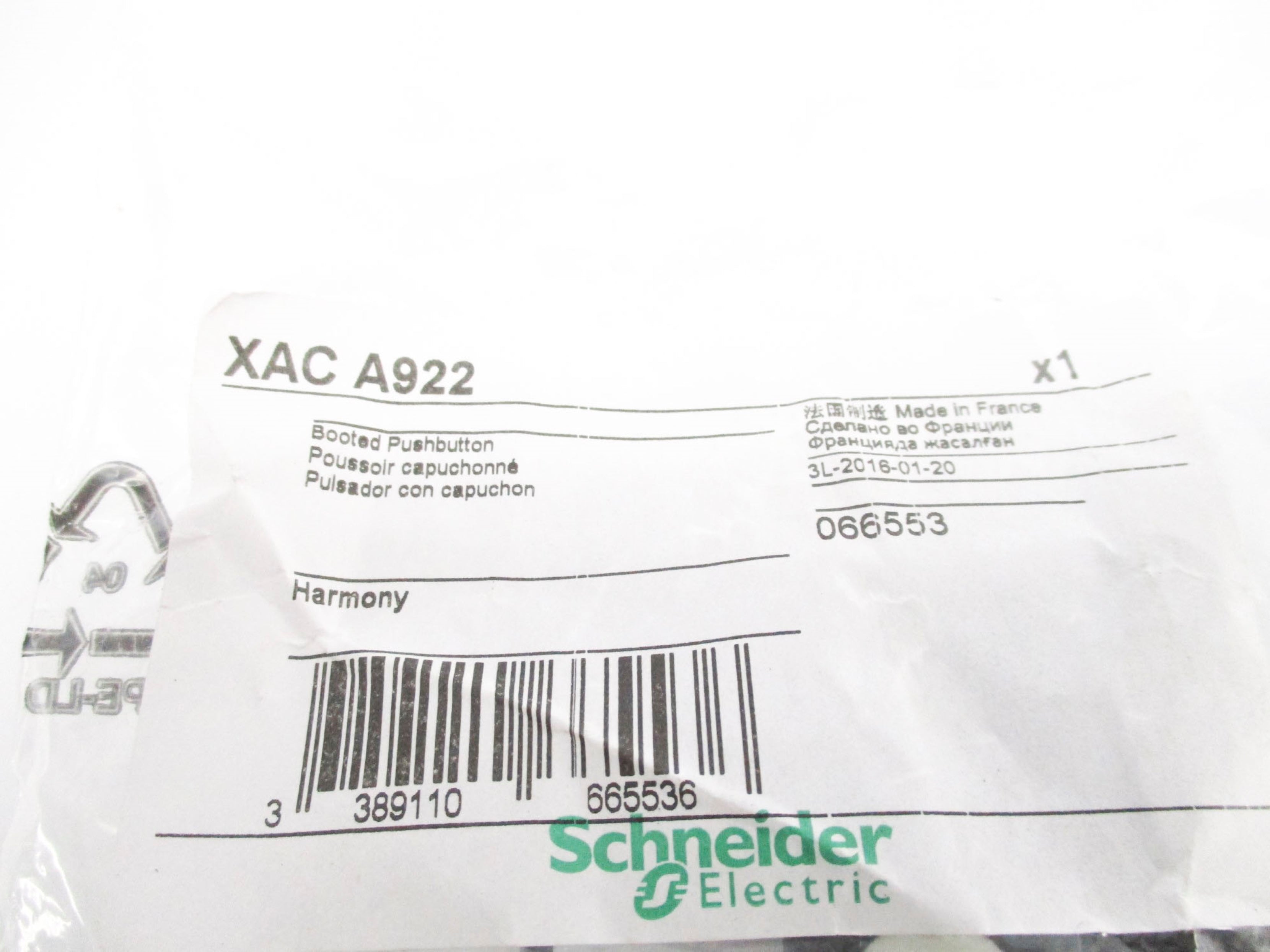 SCHNEIDER ELECTRIC XACA922 NSMP