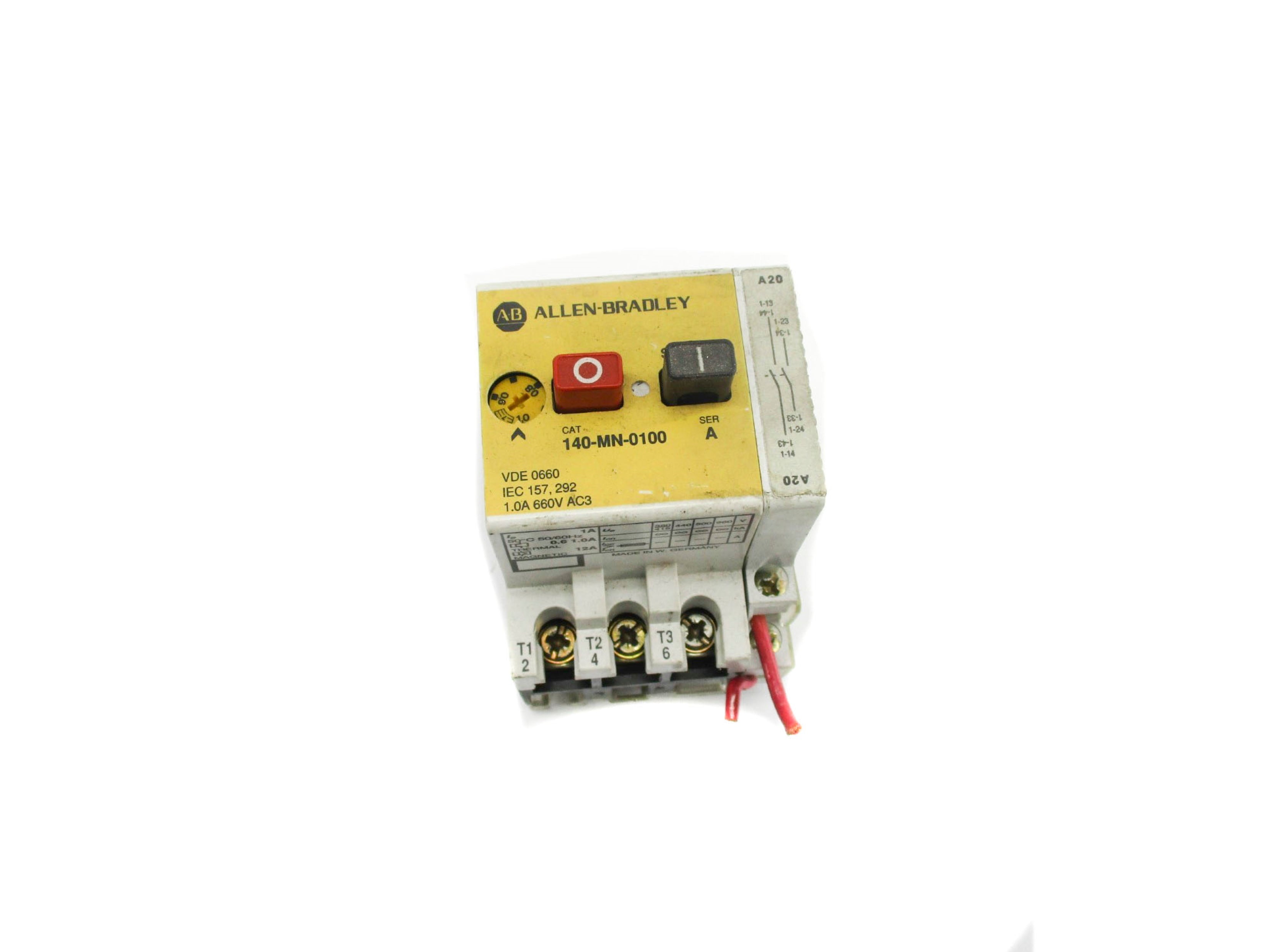ALLEN BRADLEY 140-MN-0100 SER. A (AS PICTURED) UNMP