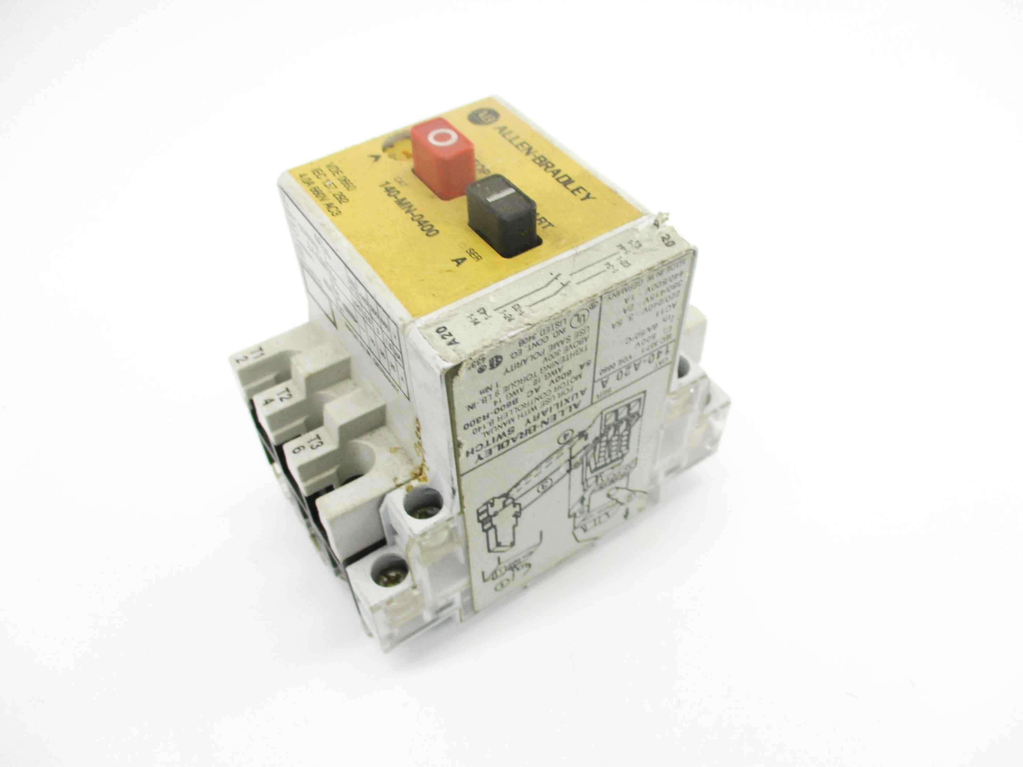 ALLEN BRADLEY 140-MN-0400 SER. A (AS PICTURED) UNMP