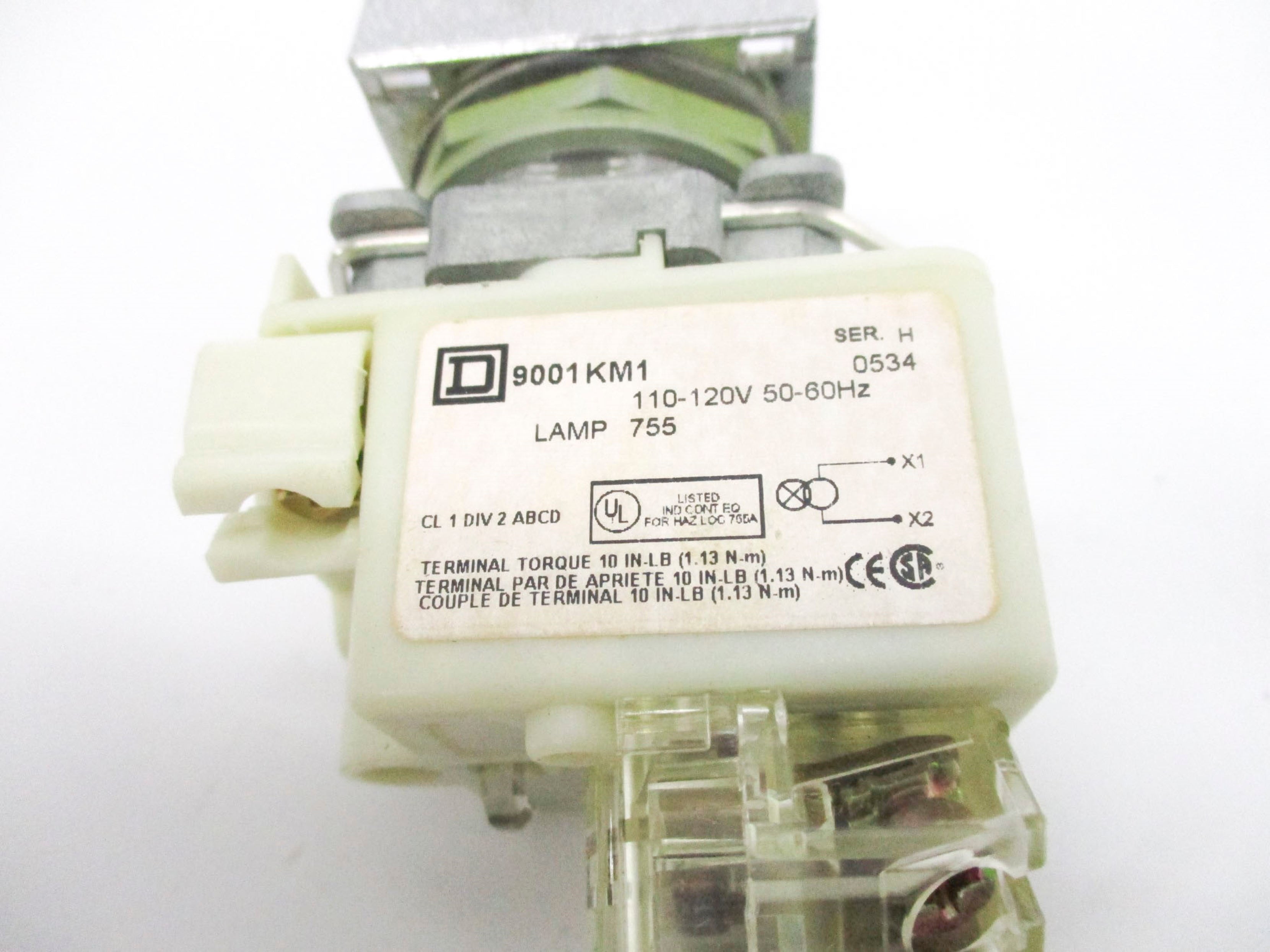 SQUARE D 9001KM1 W/9001KA1 (AS PICTURED) NSNP