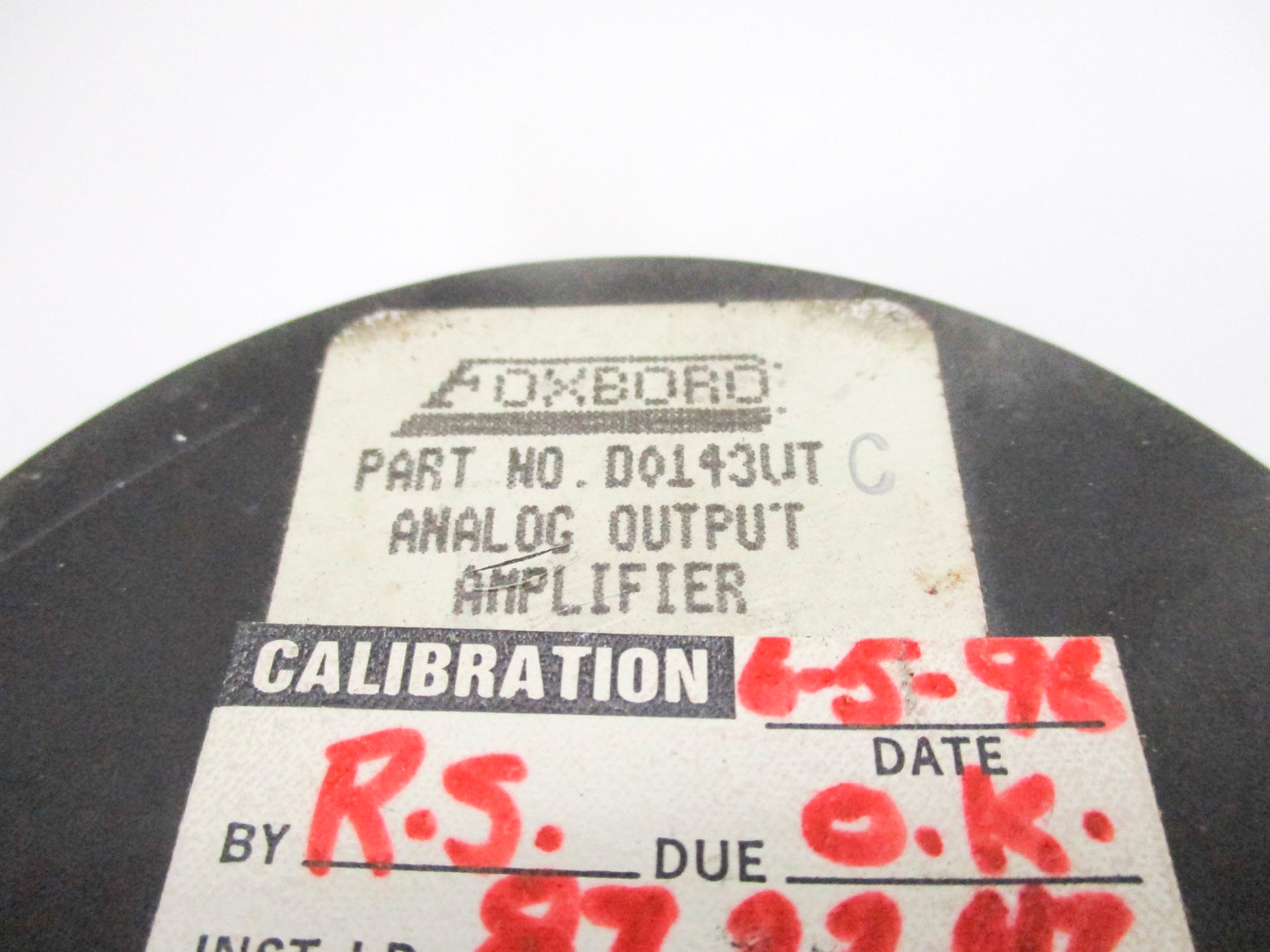 FOXBORO D0143VT UNMP