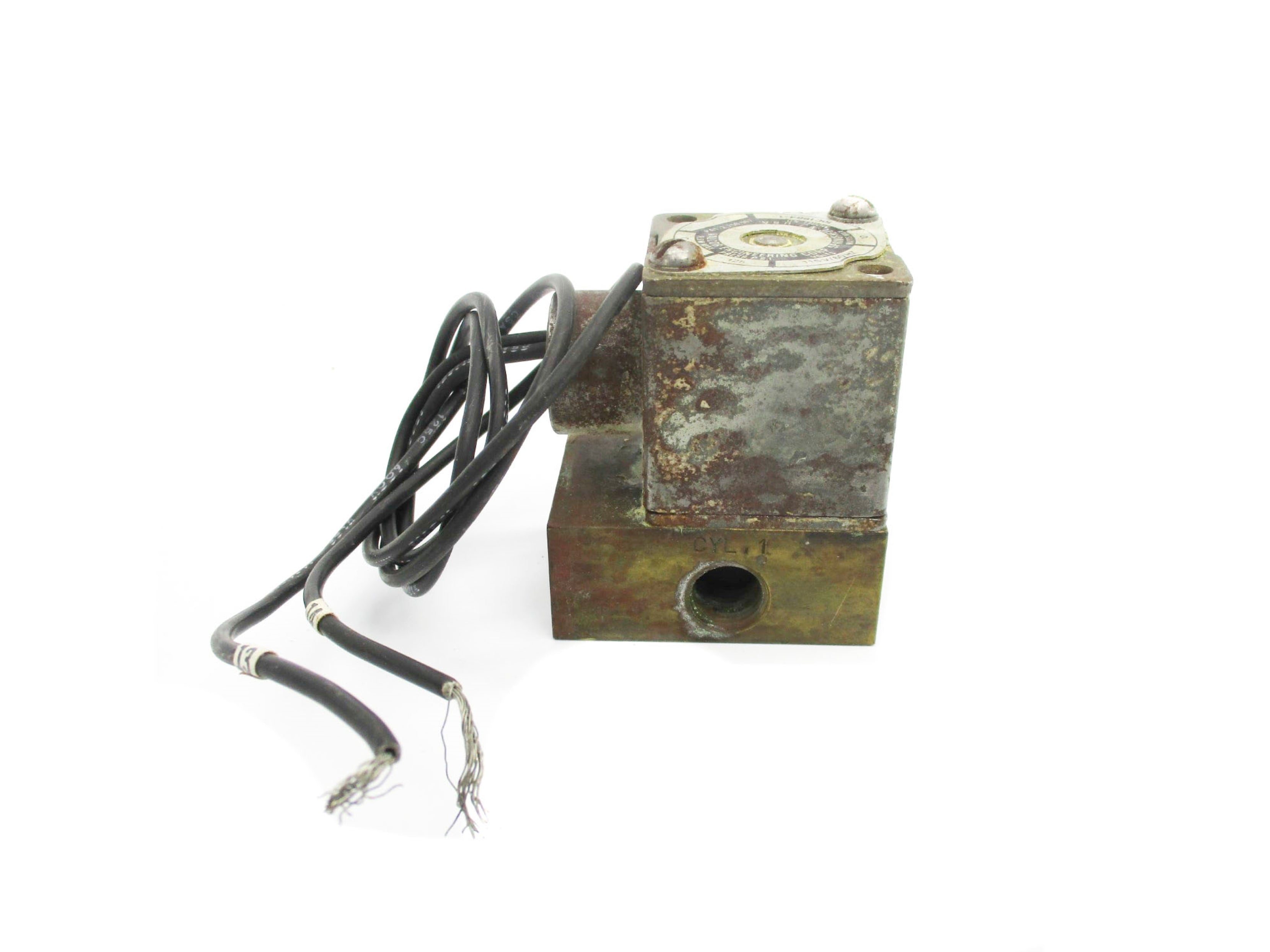 VALCOR ENGINEERING 10C19B4-1 115V 125PSI UNMP