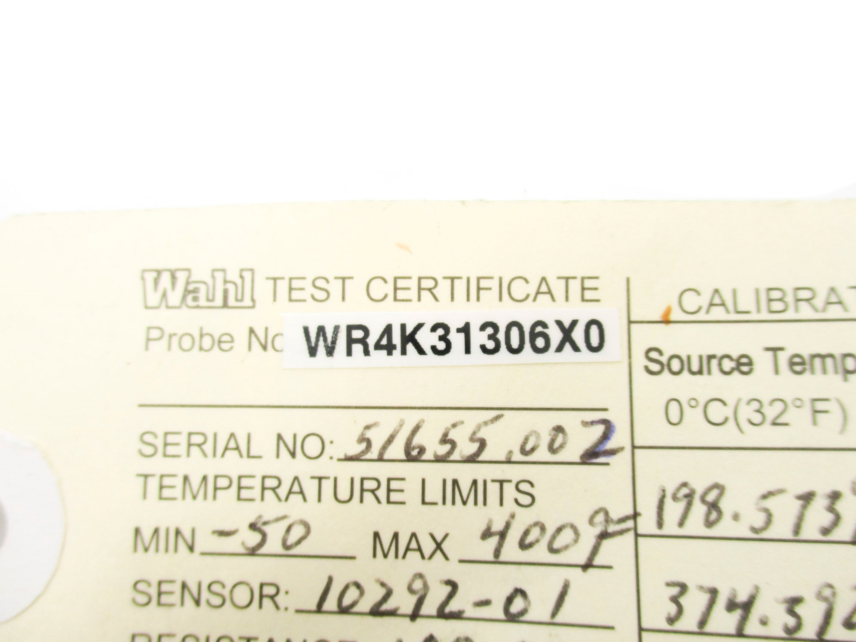 WAHL WR4K31306X0 NSNP