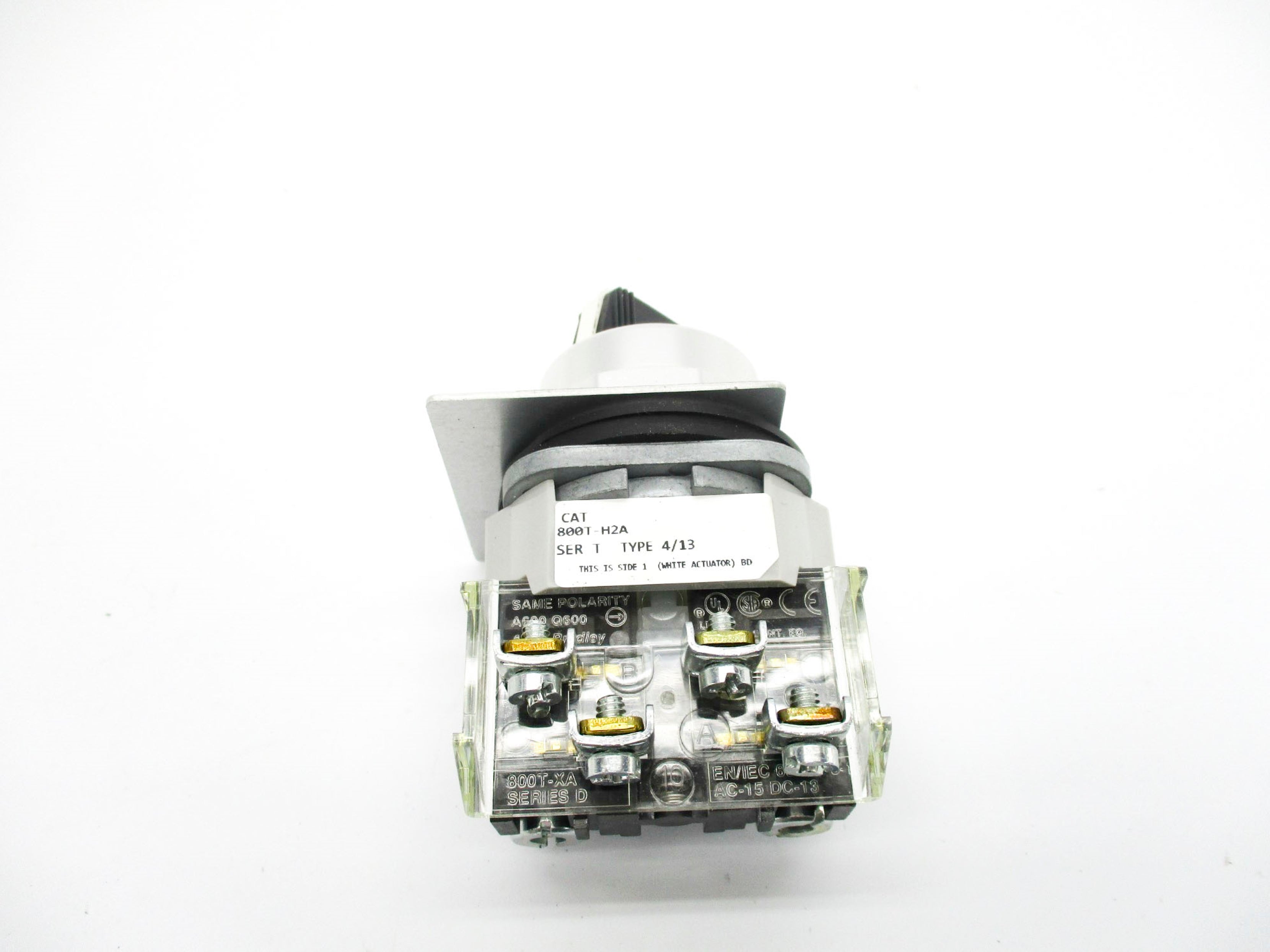 ALLEN BRADLEY 800T-H2A SER. T (AS PICTURED) (WH) NSMP