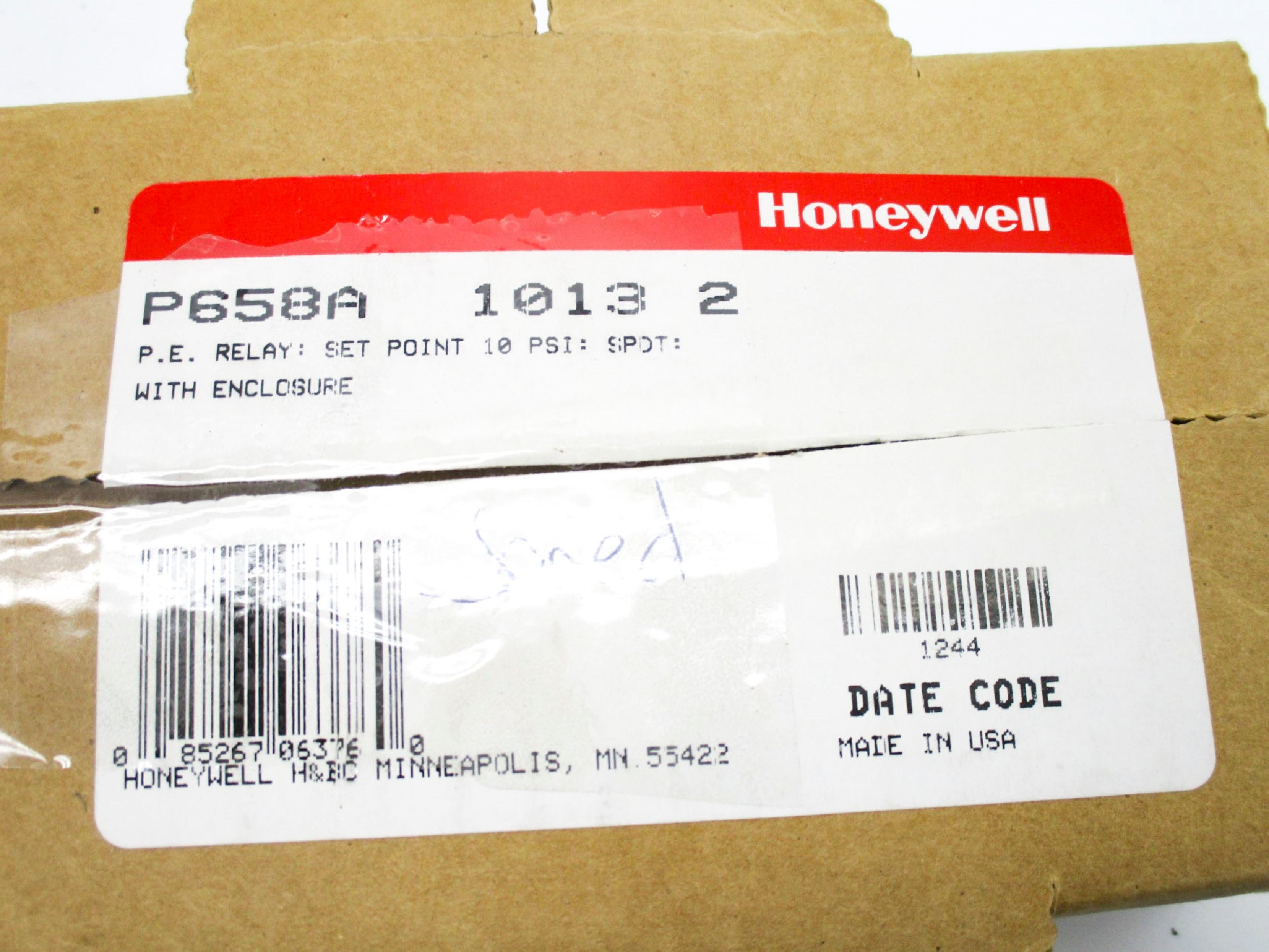HONEYWELL P658A10132 10PSI NSMP