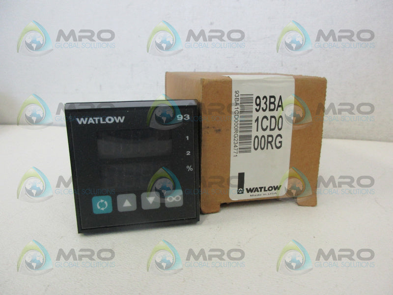 WATLOW 93BA1CD000RG TEMPERATURE CONTROLLER *NEW IN BOX*