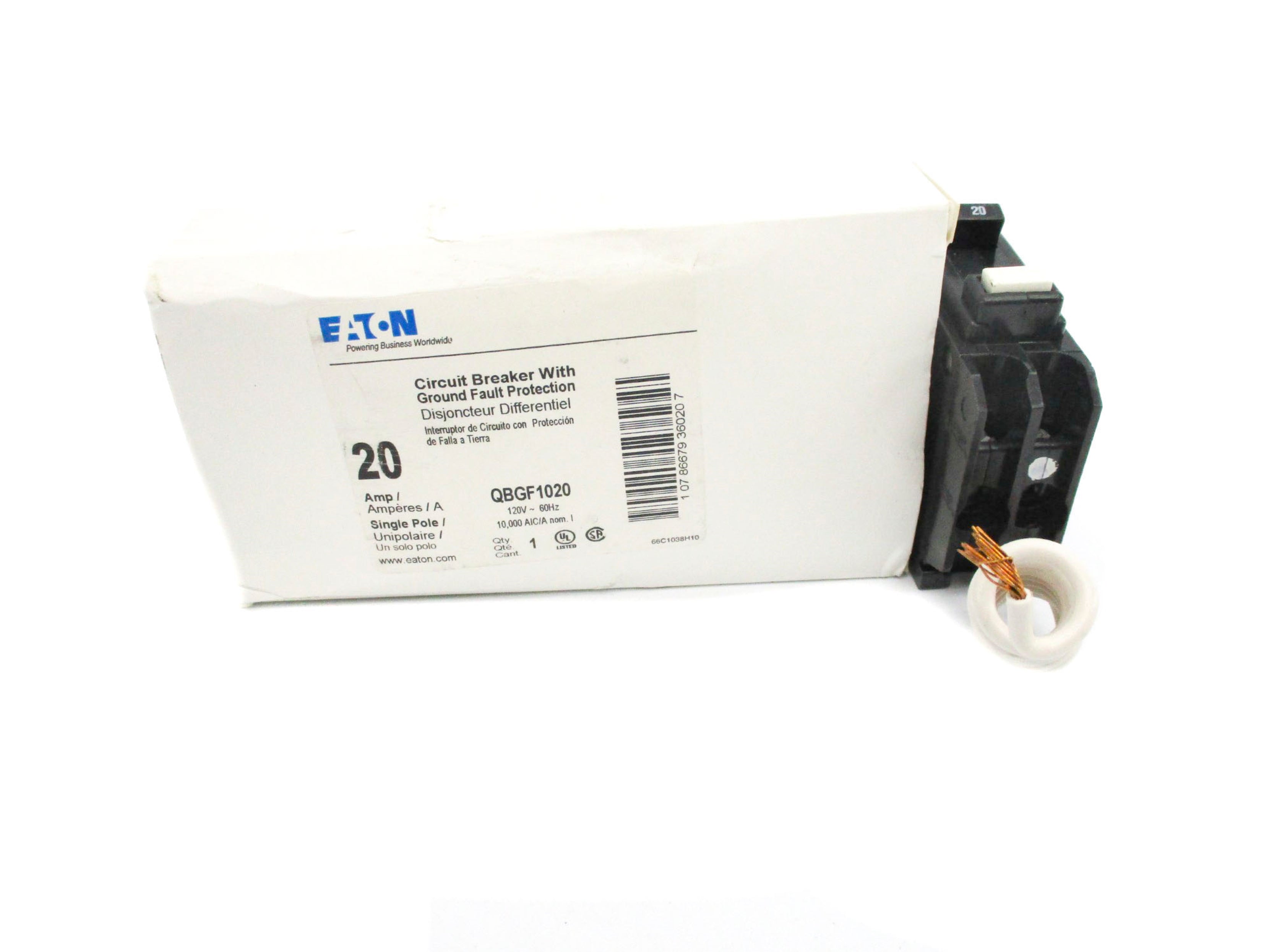 EATON QBGF1020 120 20A NSMP