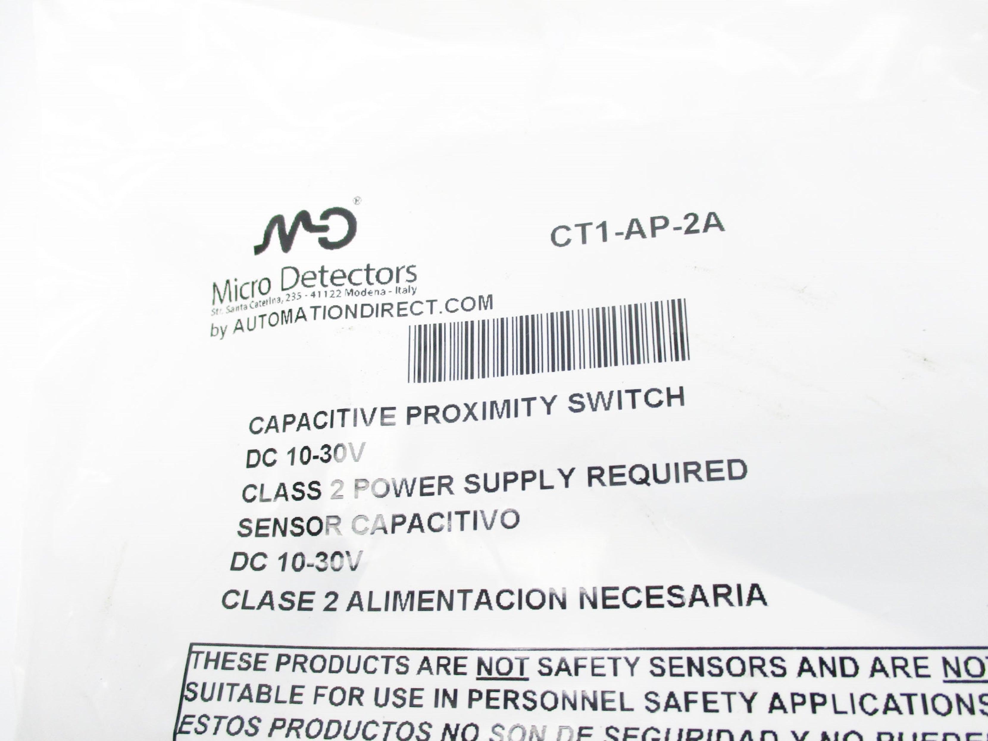 MICRO DETECTORS CT1-AP-2A NSMP