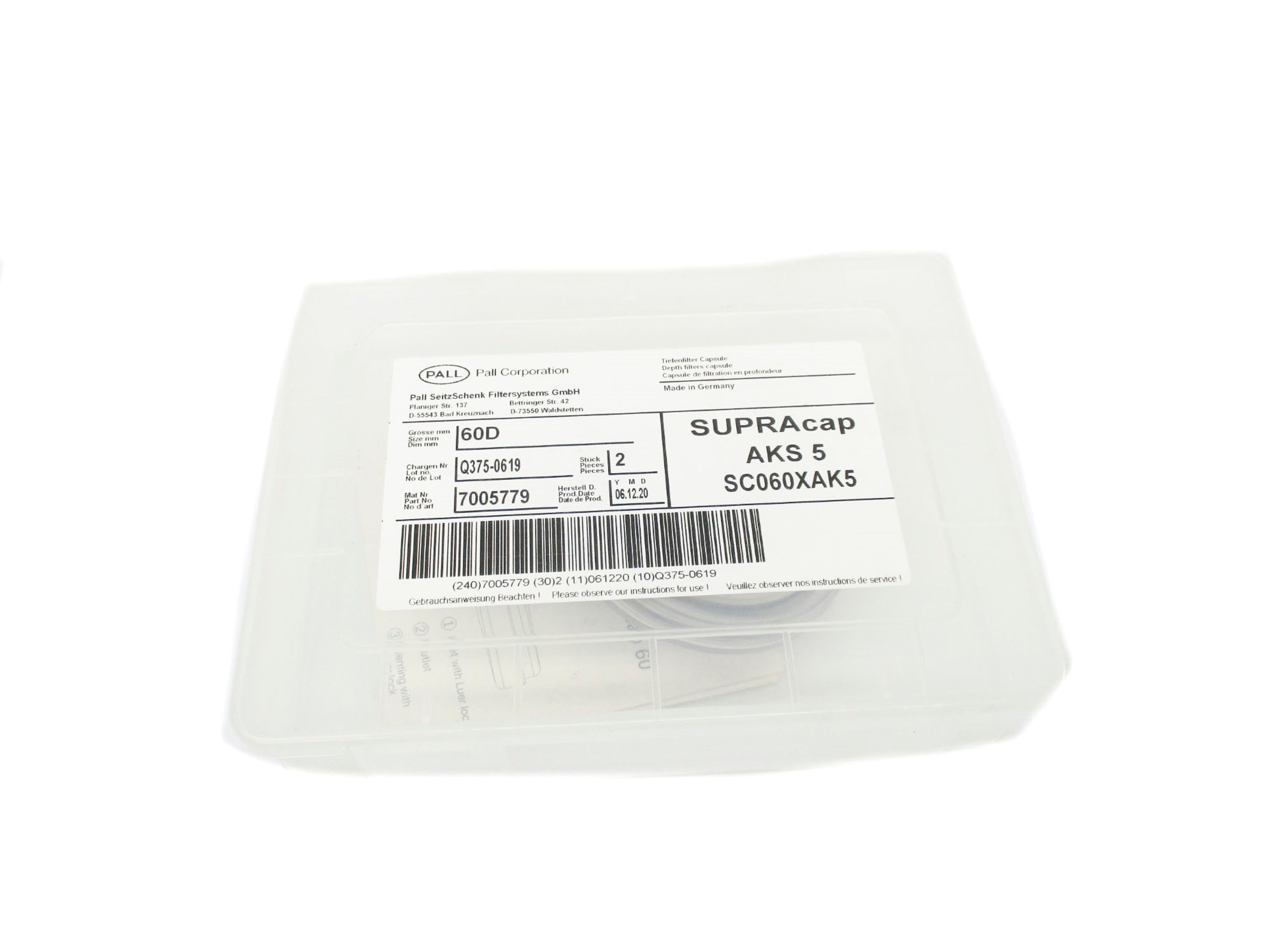 PALL SC060XAK5 NSMP