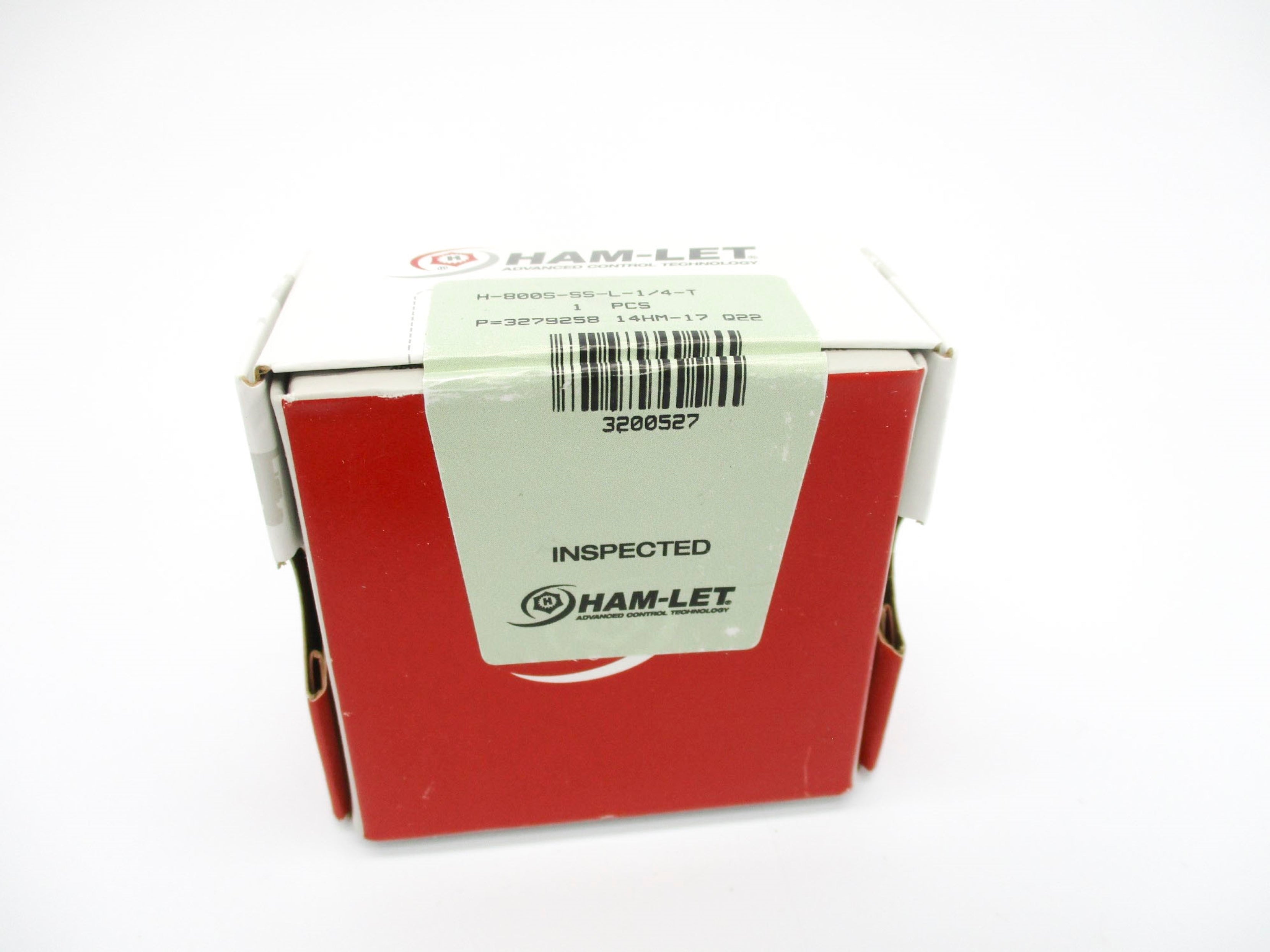 HAM-LET H-800S-SS-L-1/4-T NSFS