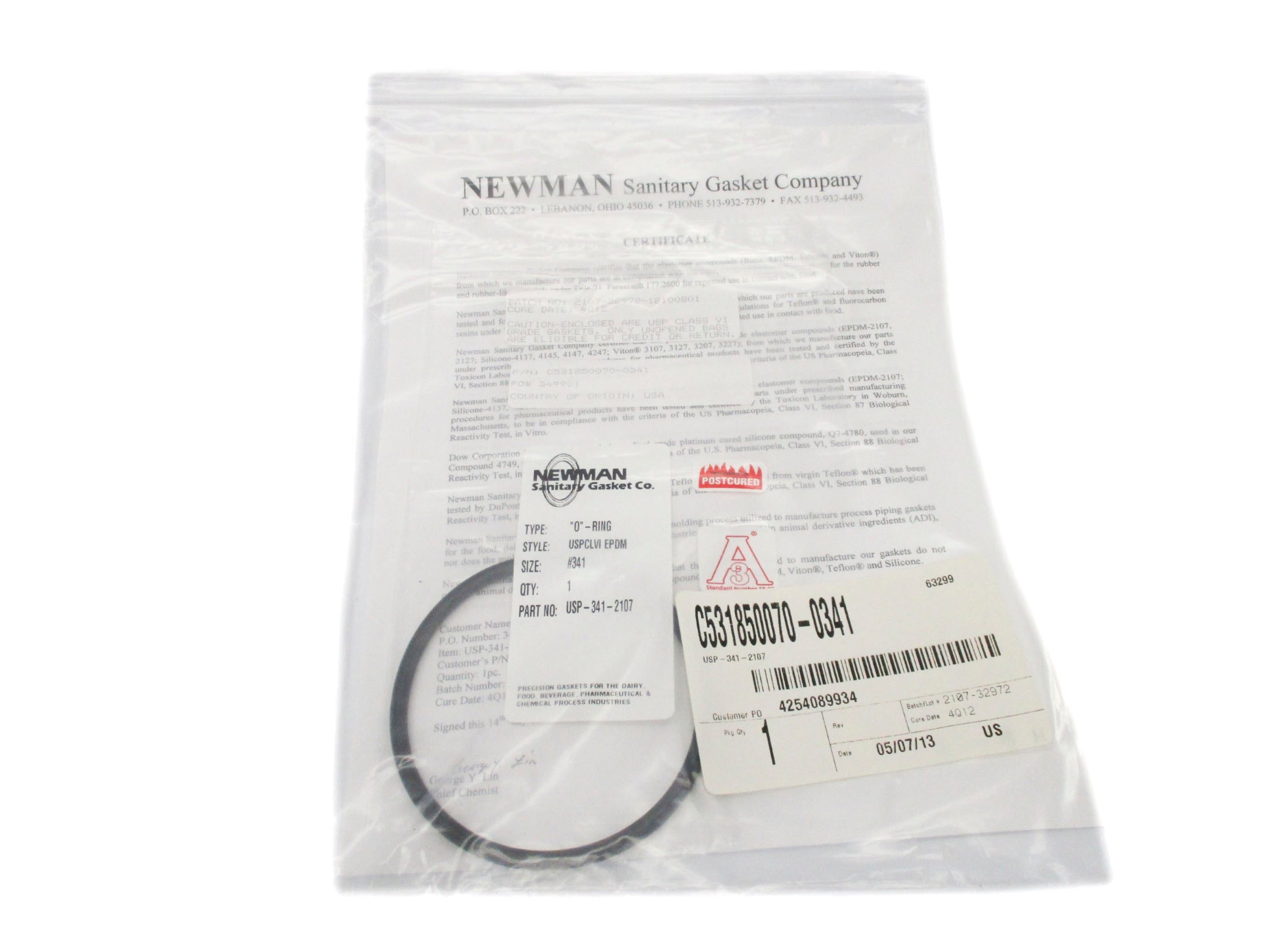 NEWMAN USP-341-2107 NSMP