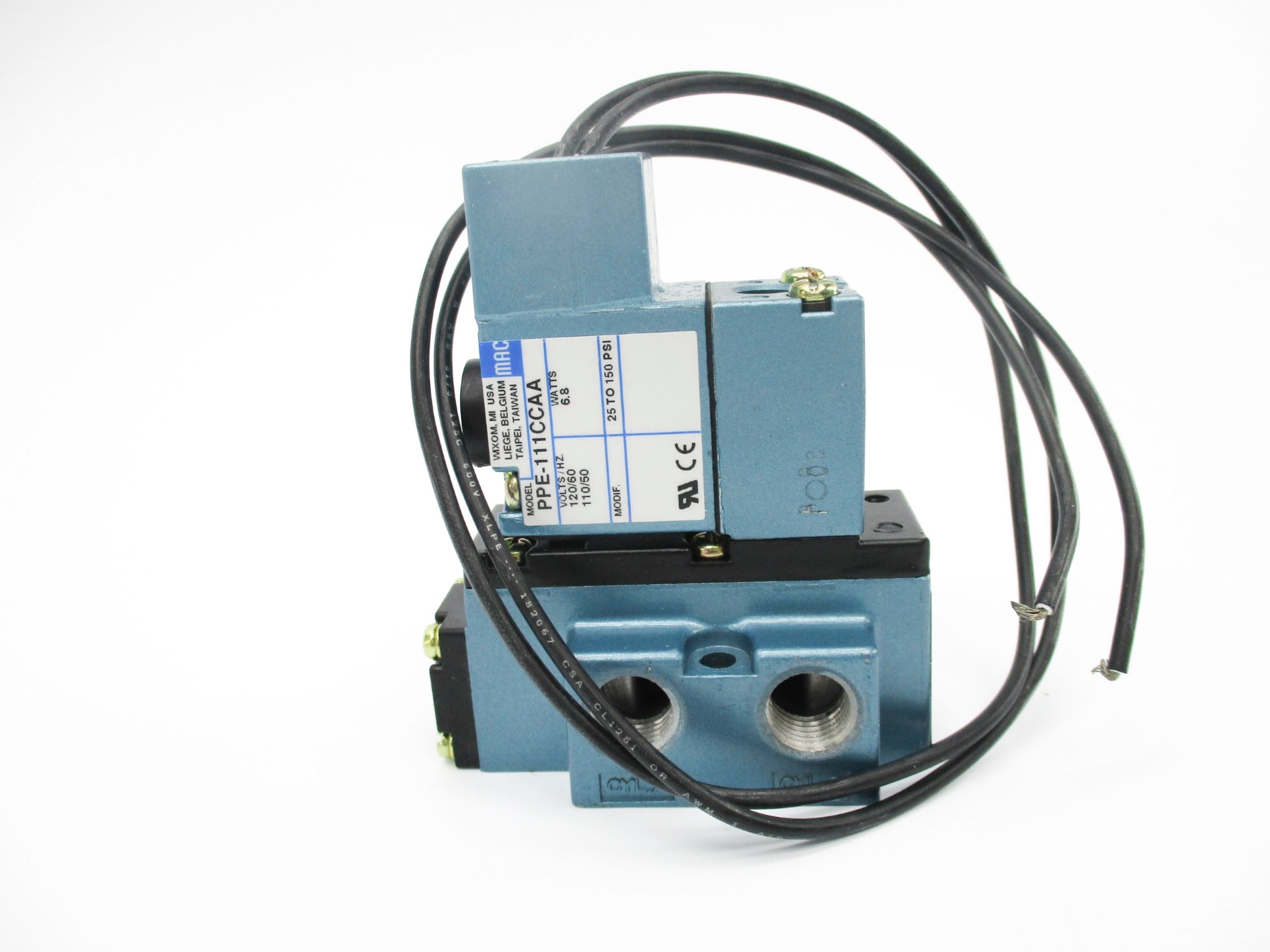 MAC 912B-PM-111CC 120/110V 25-150PSI NSMP