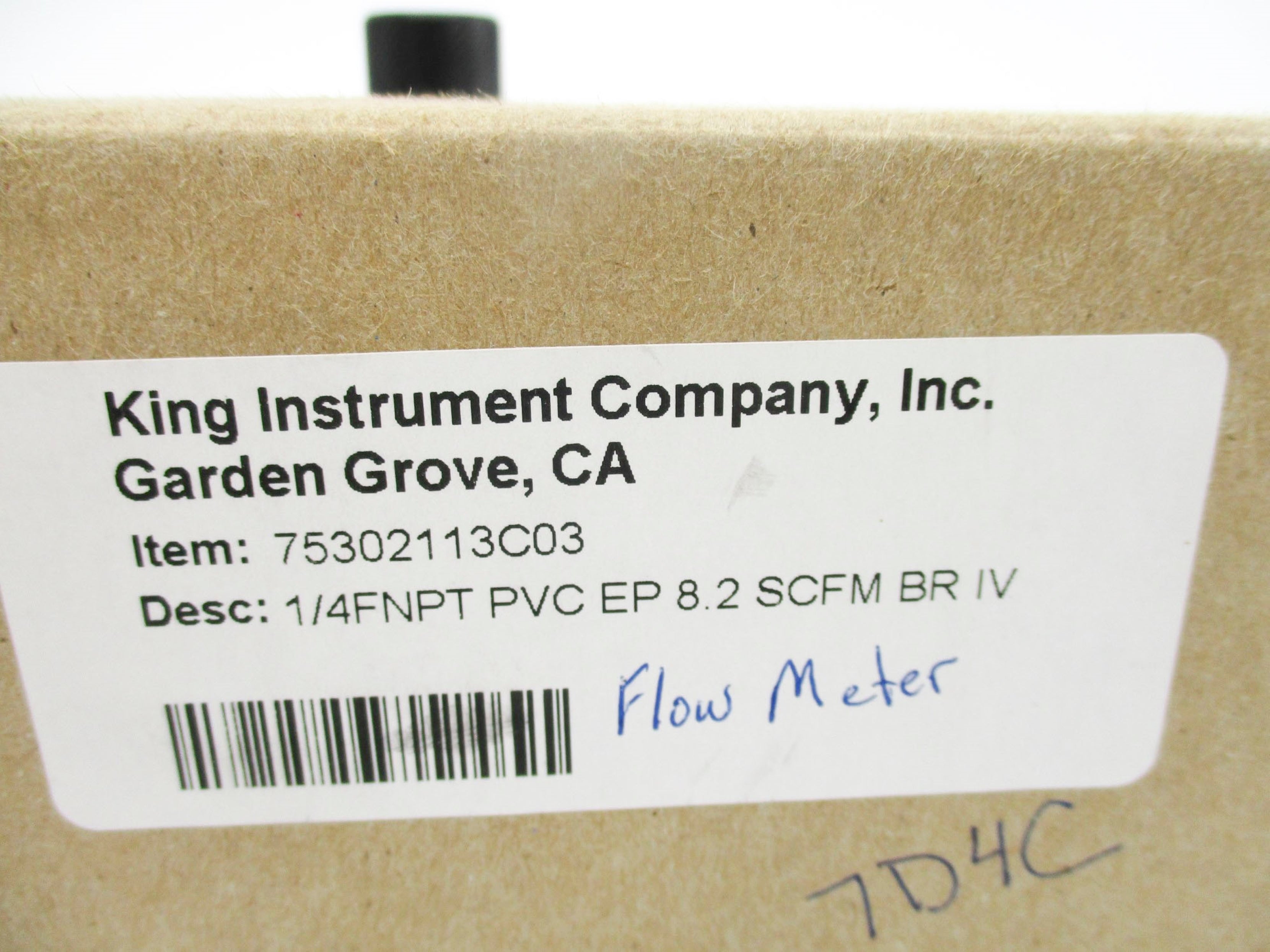 KING INSTRUMENTS 75302113C03 100PSI NSMP
