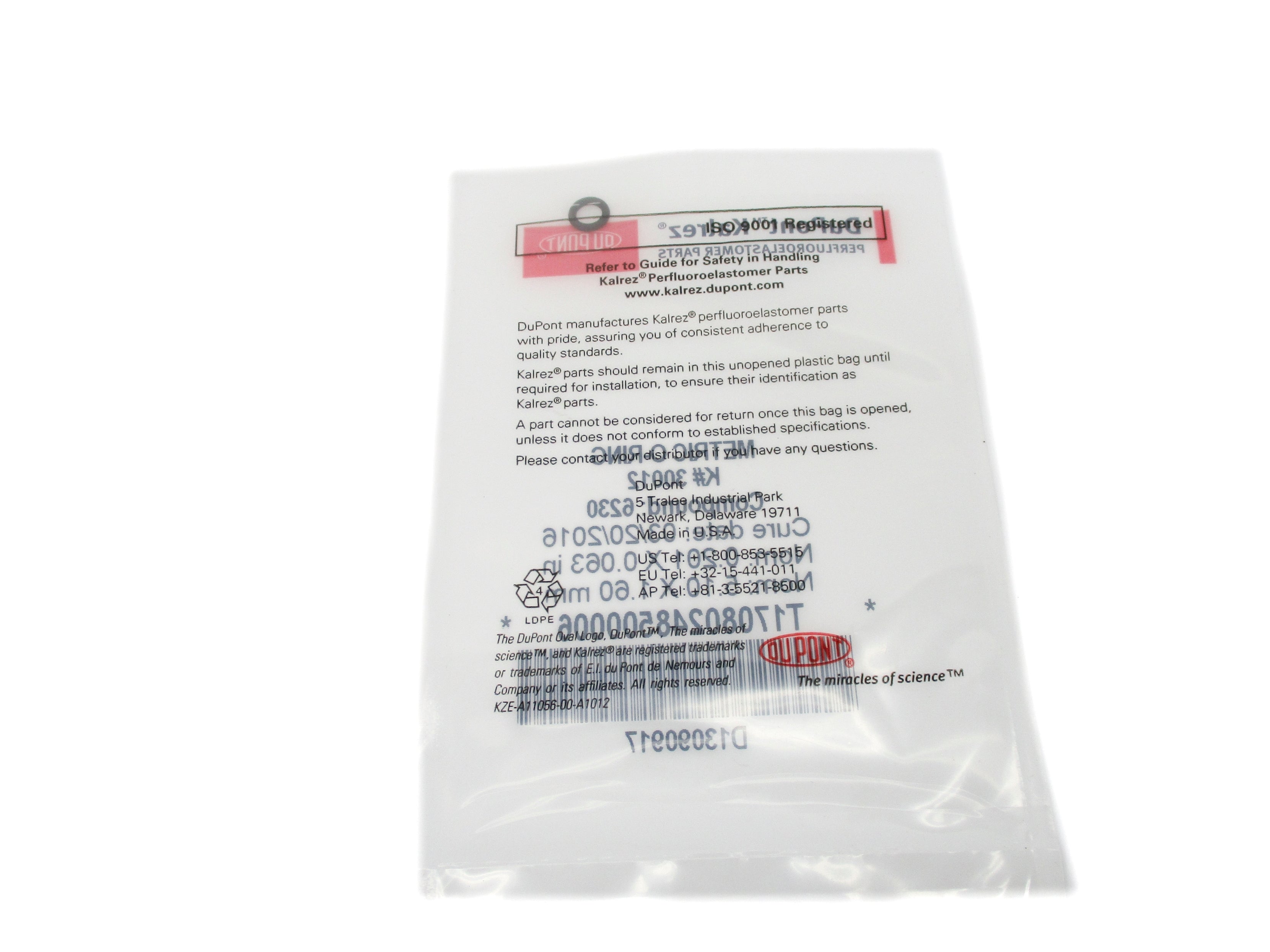 DUPONT KALREZ K#30012 NSMP
