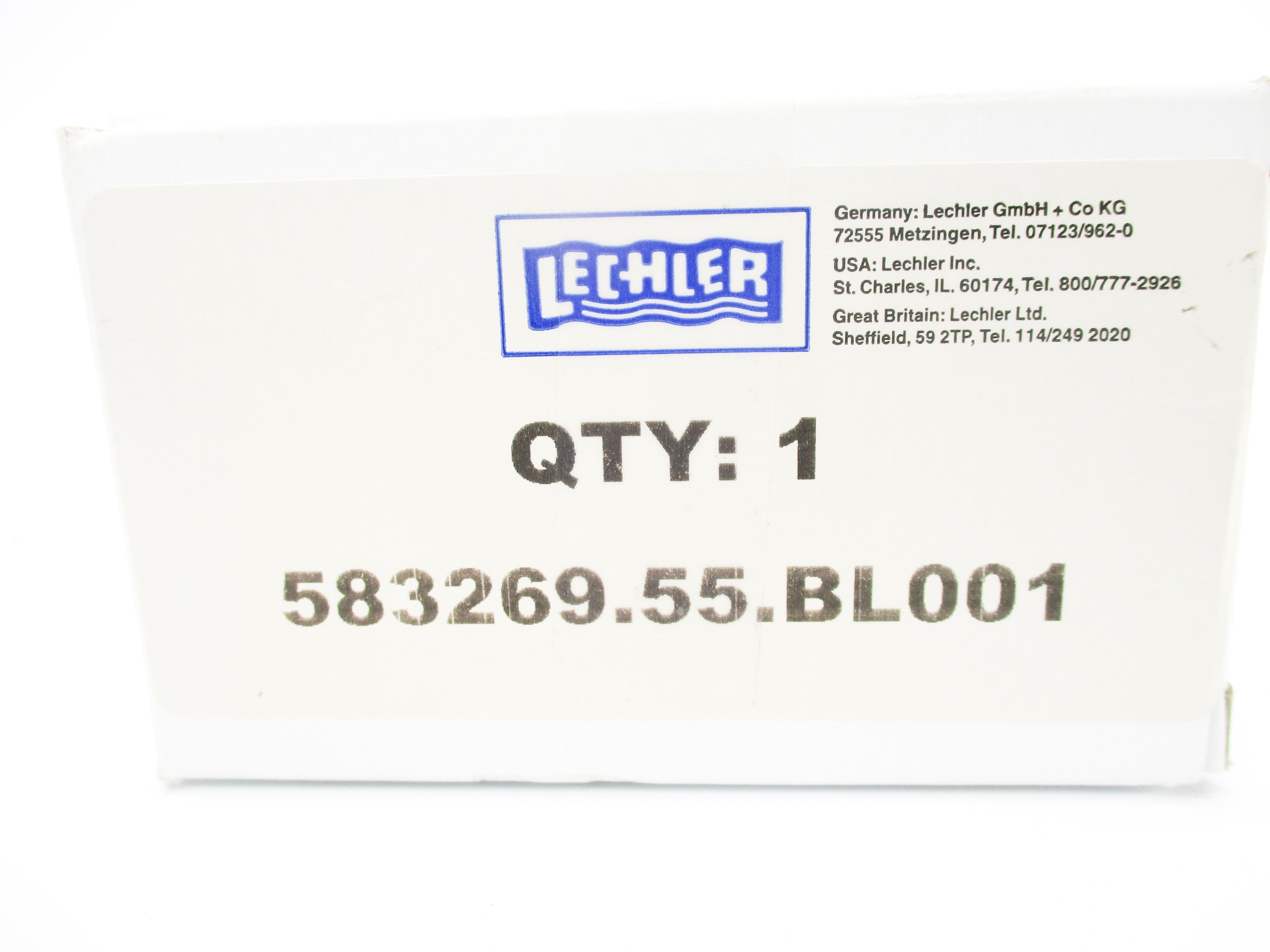 LECHLER 583269.55.BL001 NSMP