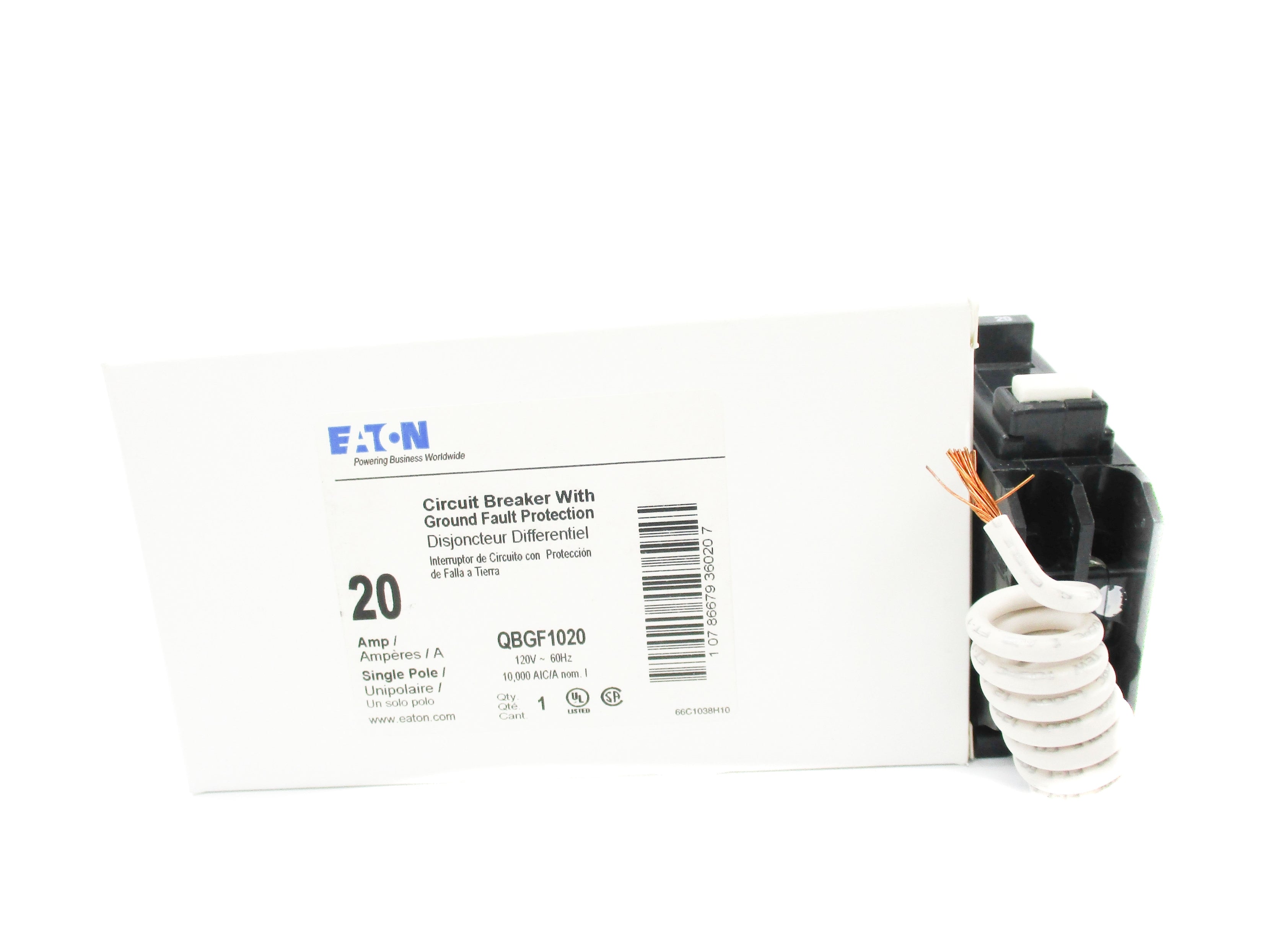 EATON QBGF1020 120V 20A NSMP