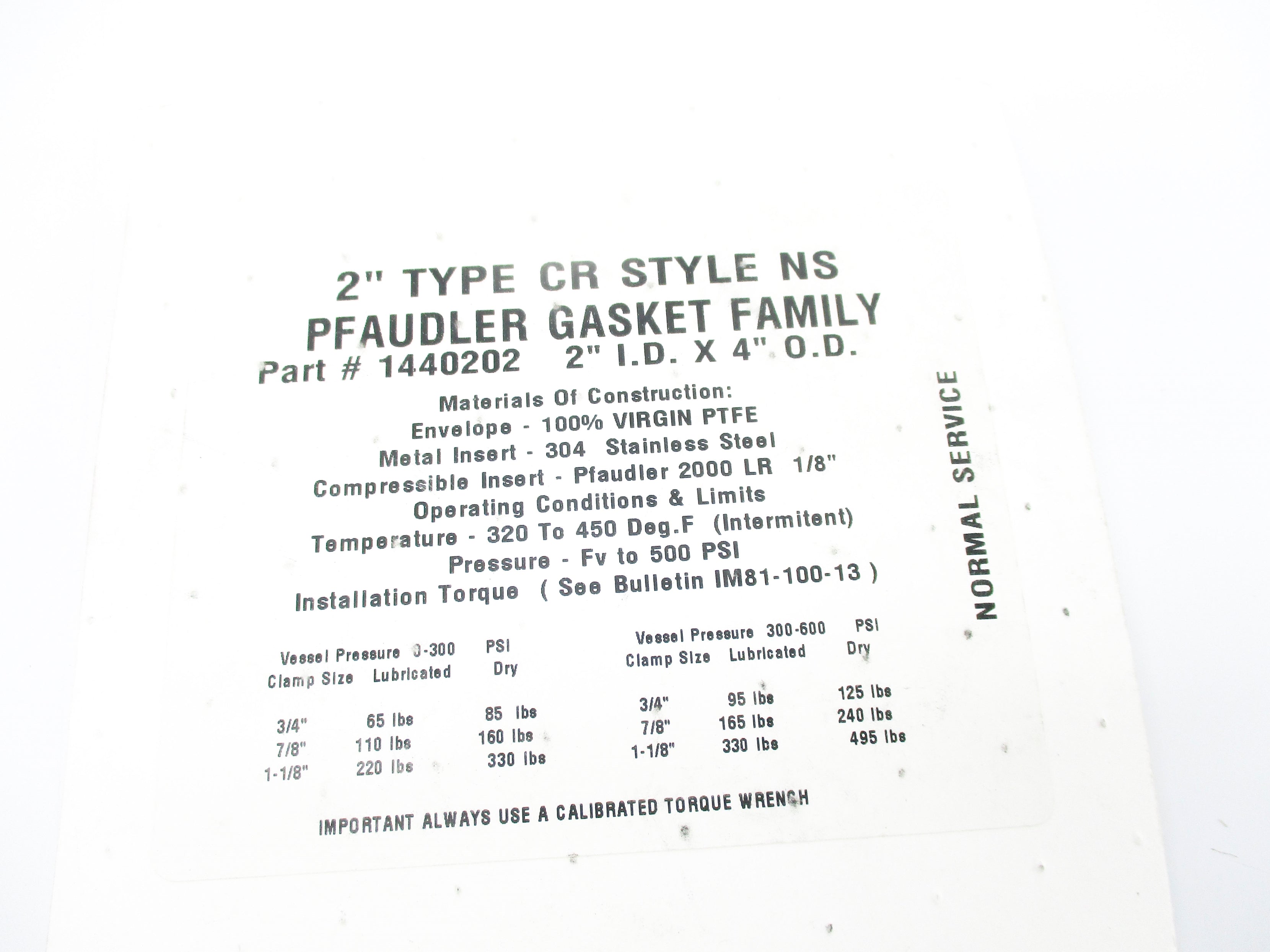 PFAUDLER 1440202 NSMP