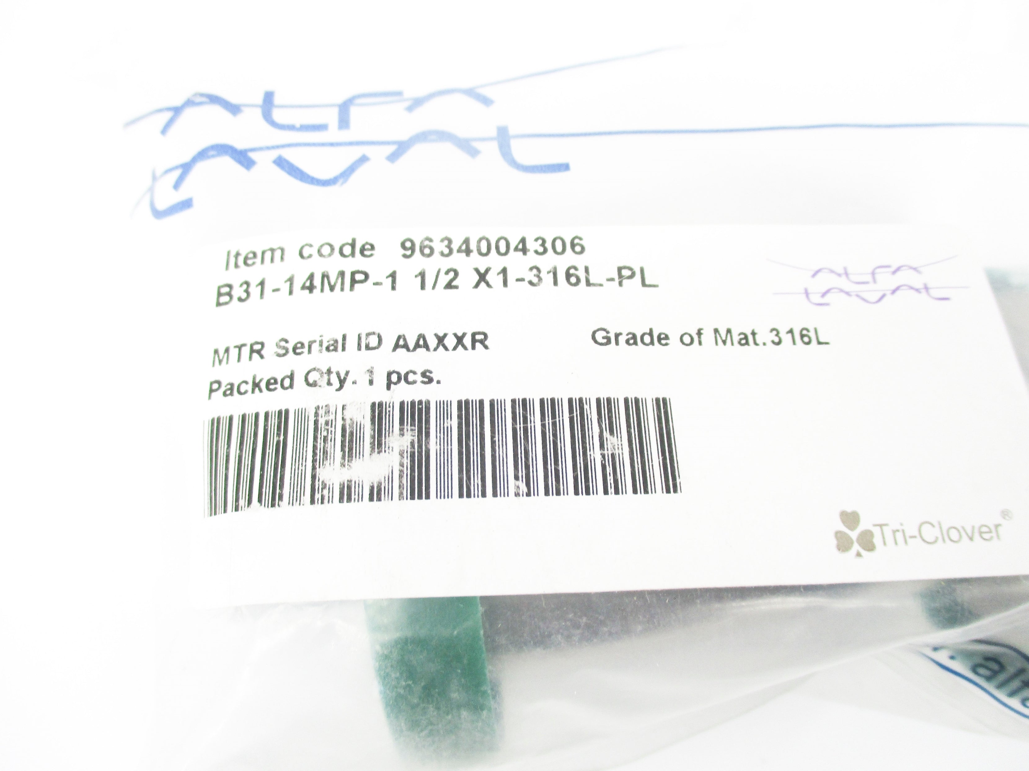 ALFA LAVAL B31-14MP-11/2X1-316L-PL NSMP