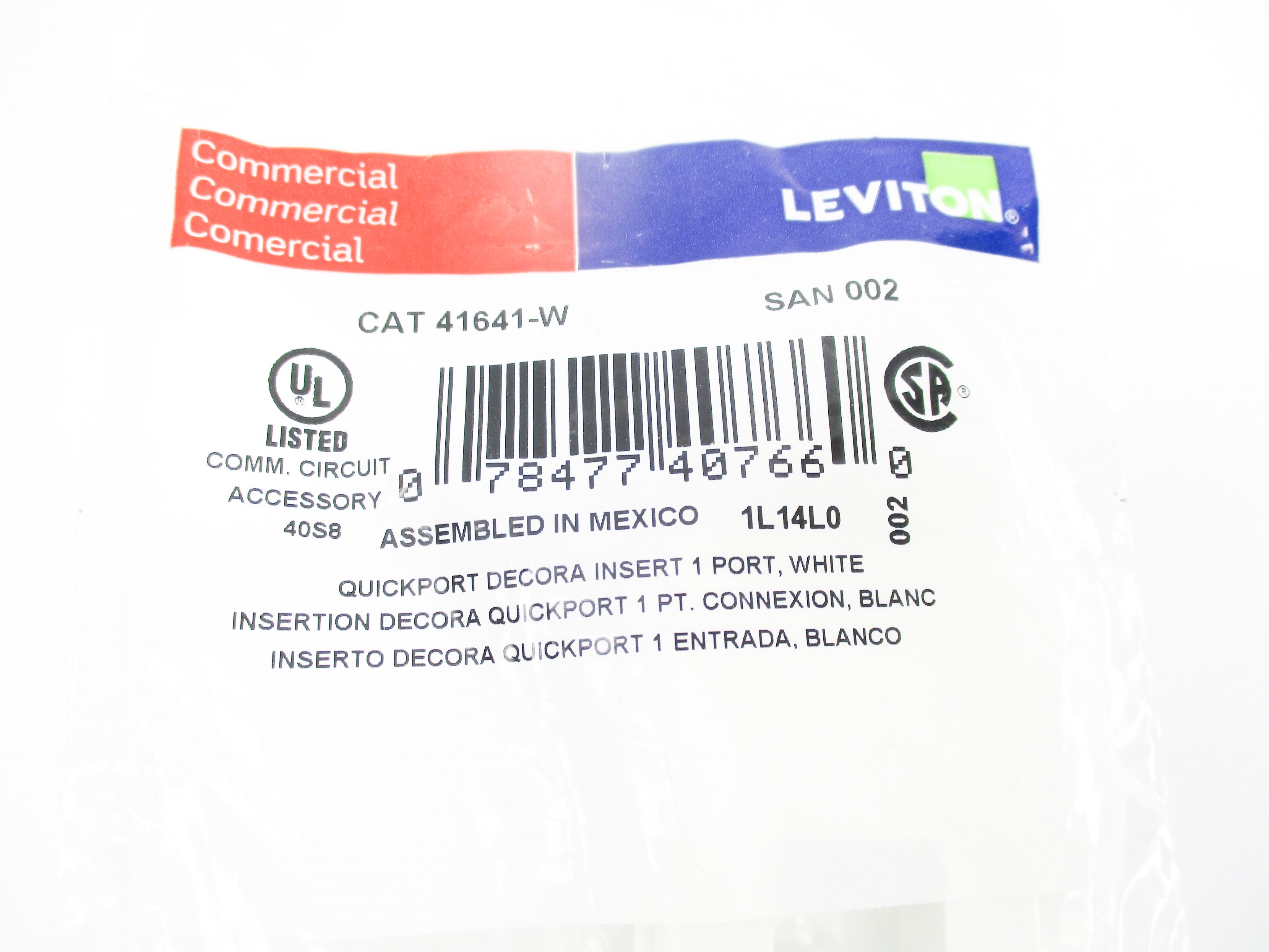 LEVITON 41641-W NSMP