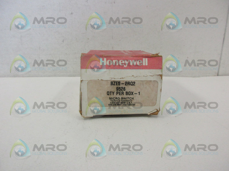 HONEYWELL BZE6-2RQ2 LIMIT SWITCH (MISSING ROLLER ARM) *NEW IN BOX*