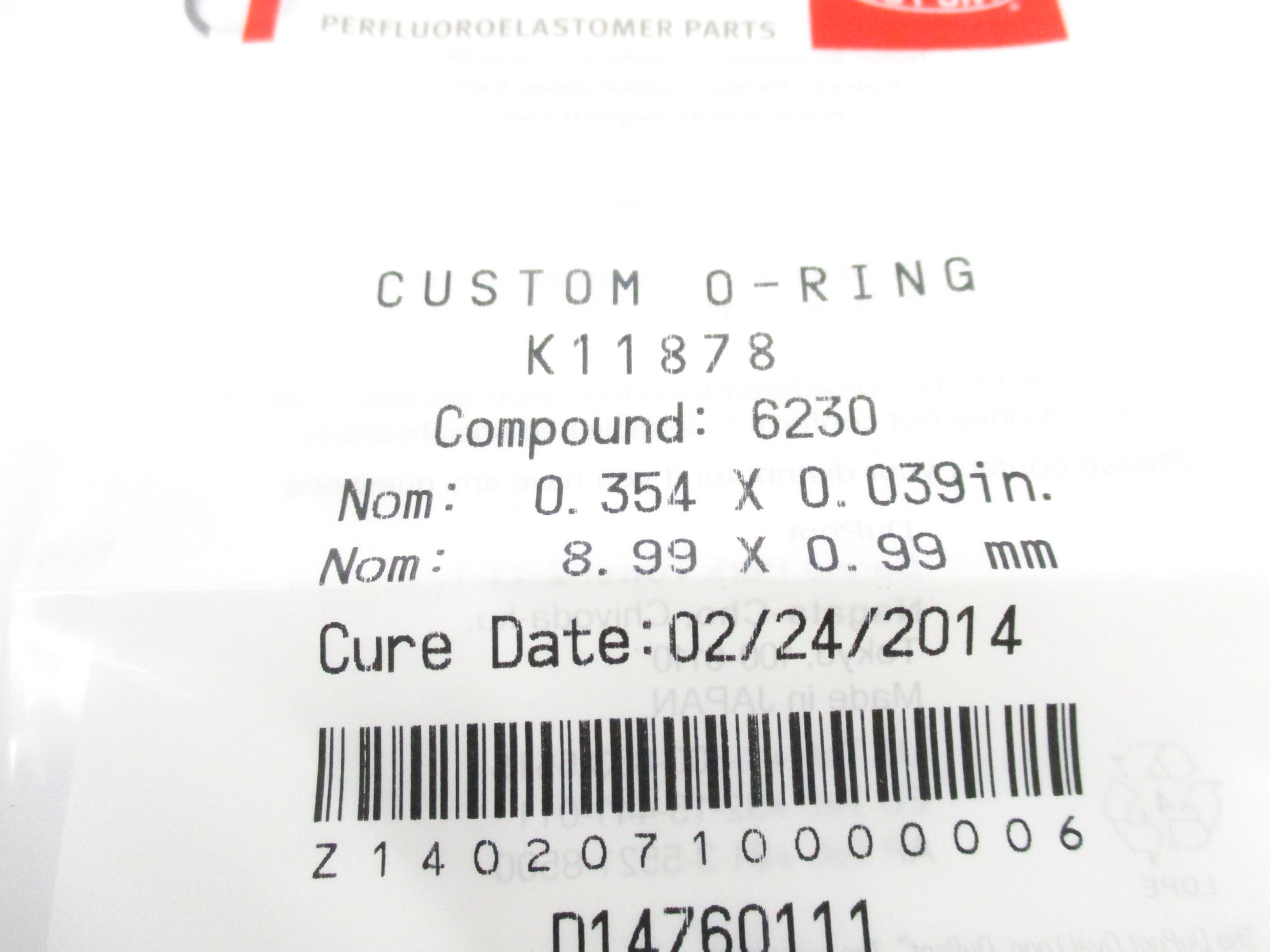 DUPONT KALREZ K11878 NSMP