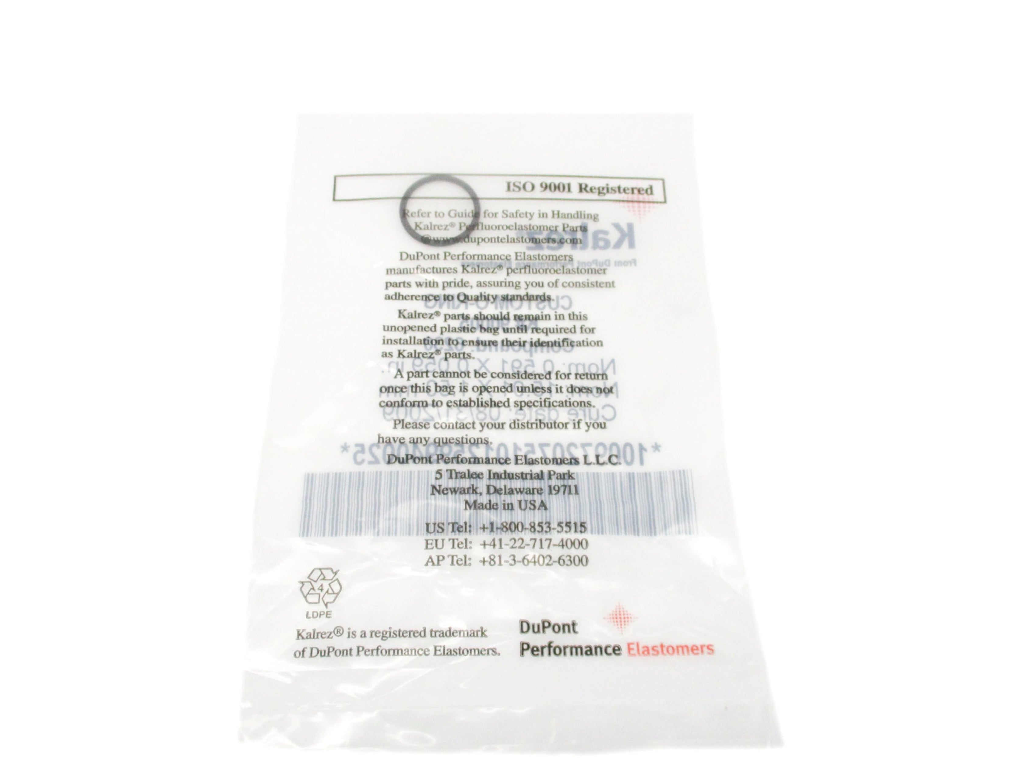 DUPONT KALREZ K#90005 NSMP