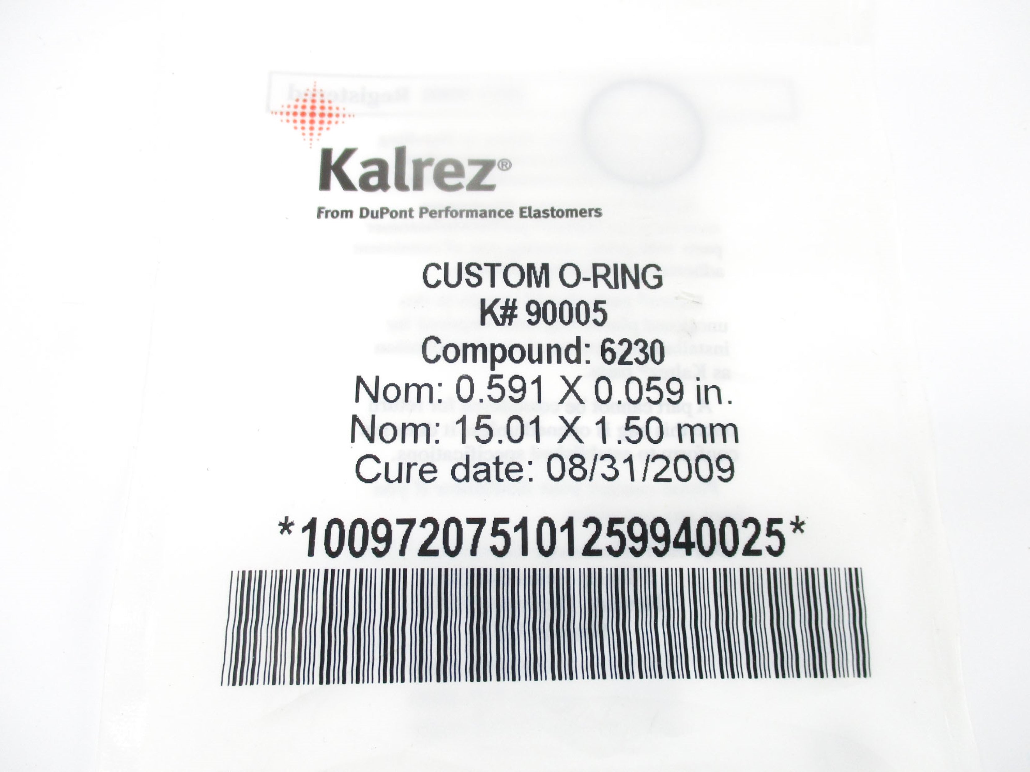 DUPONT KALREZ K#90005 NSMP
