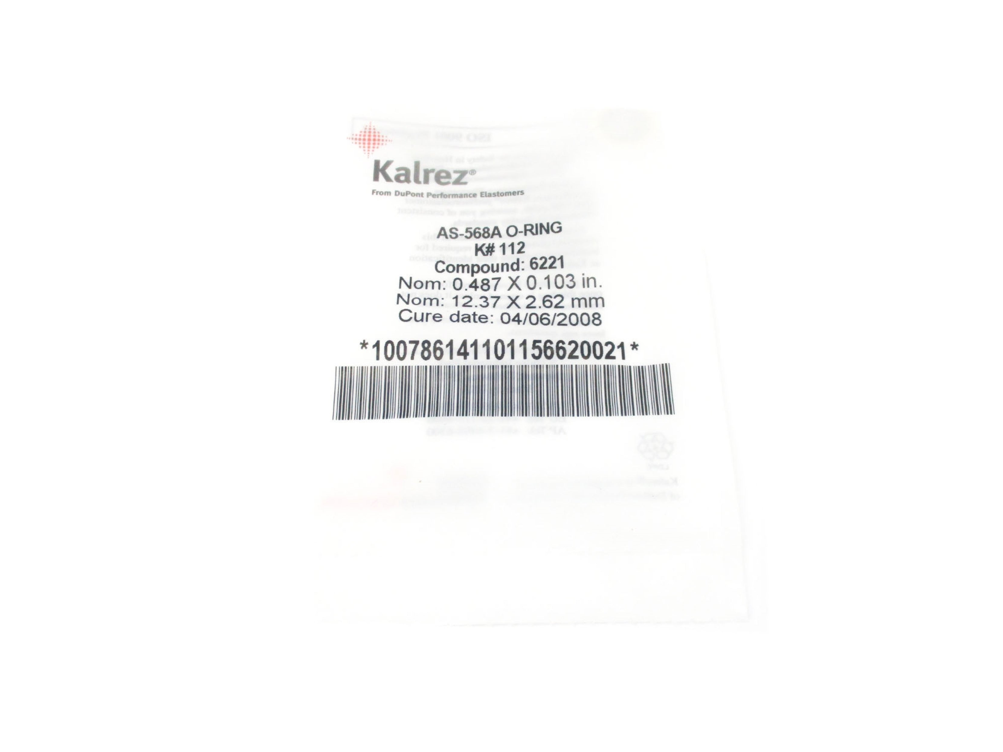 DUPONT KALREZ K#112 NSMP