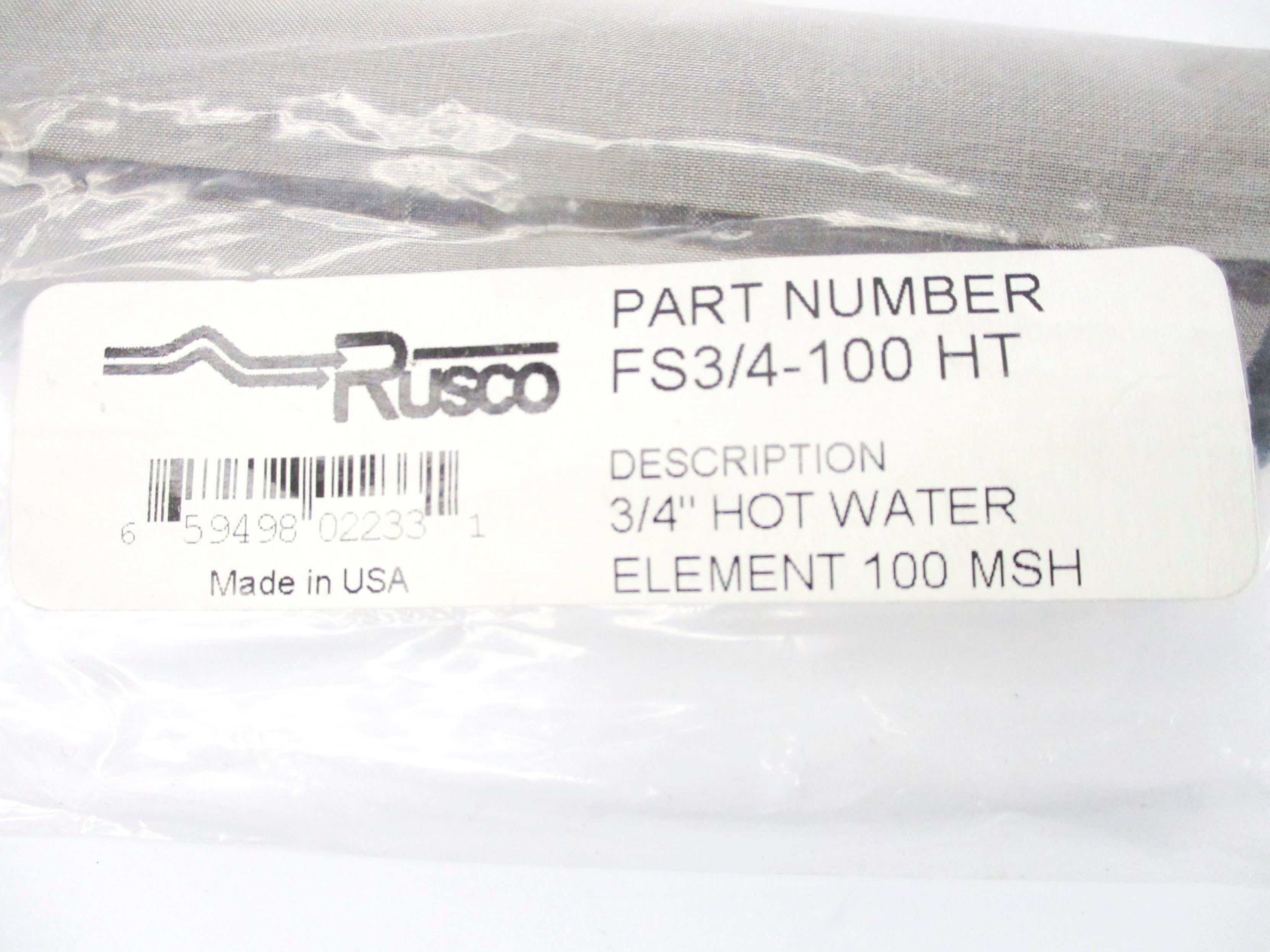 RUSCO FS3/4-100HT NSMP